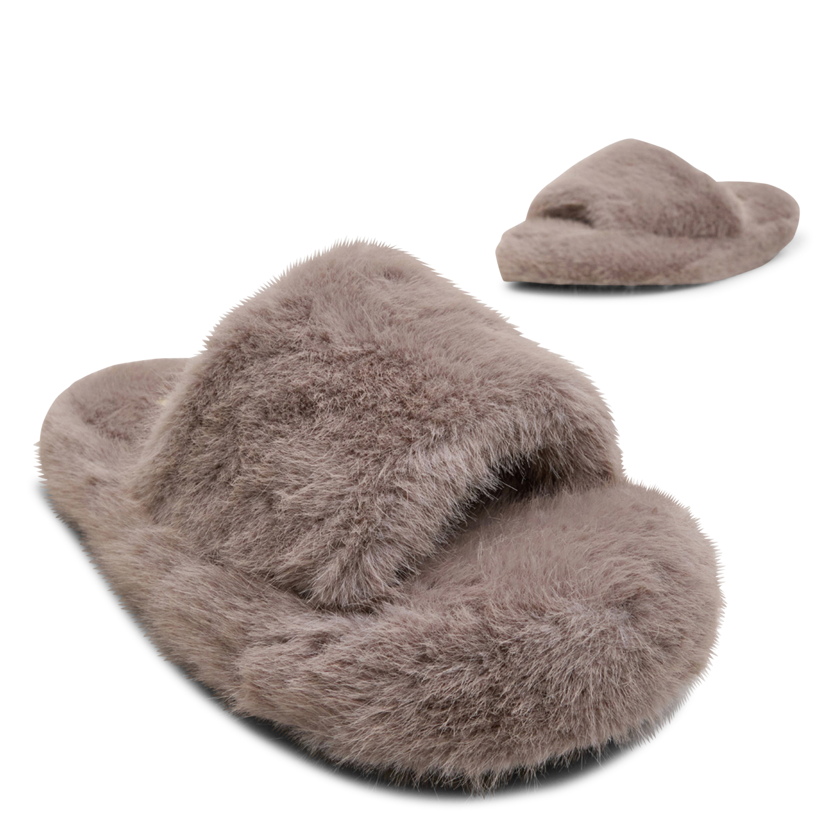 Pantoffels met bonteffect JONAK Grijs