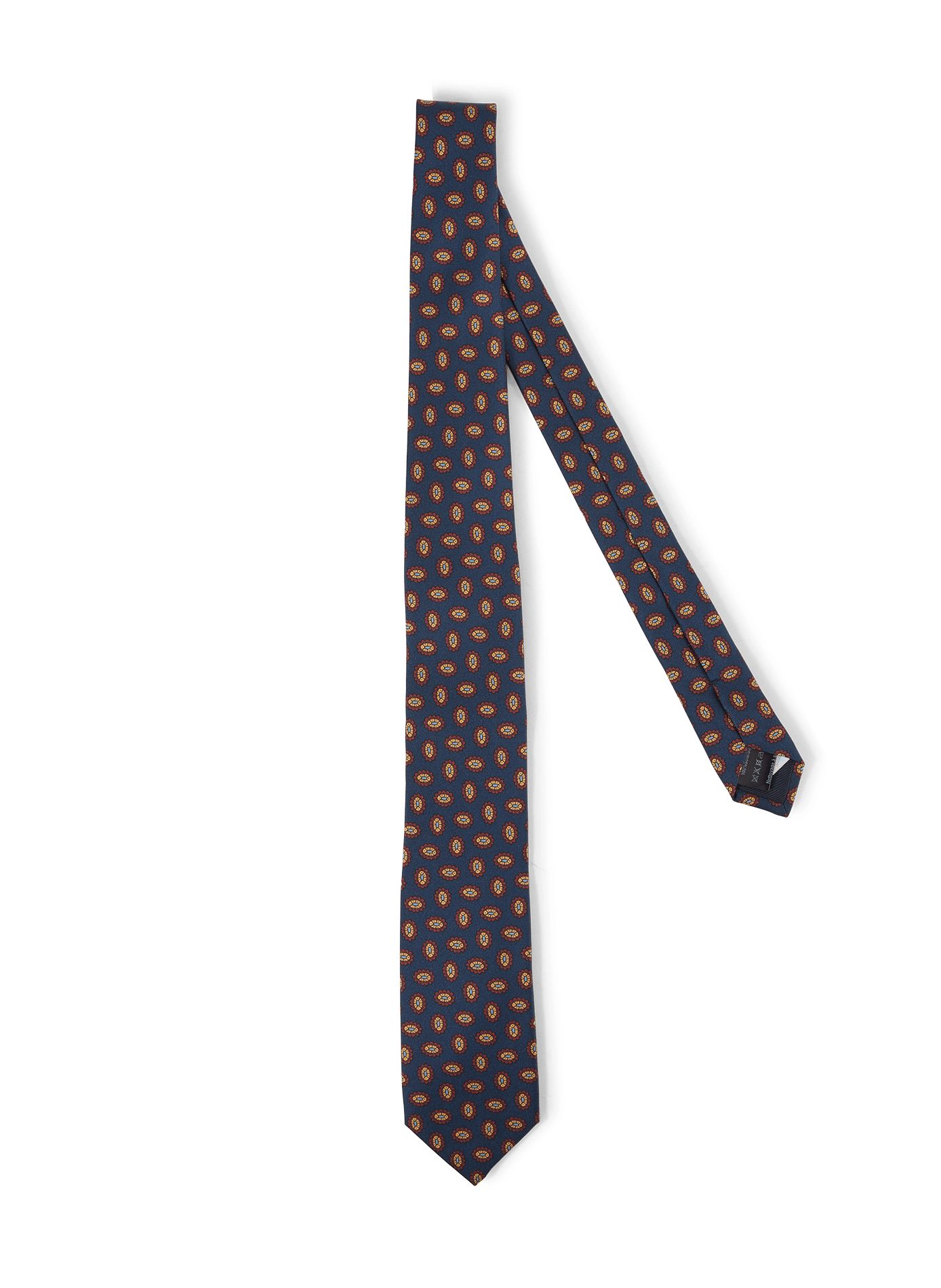 Printed silk tie AU PRINTEMPS PARIS