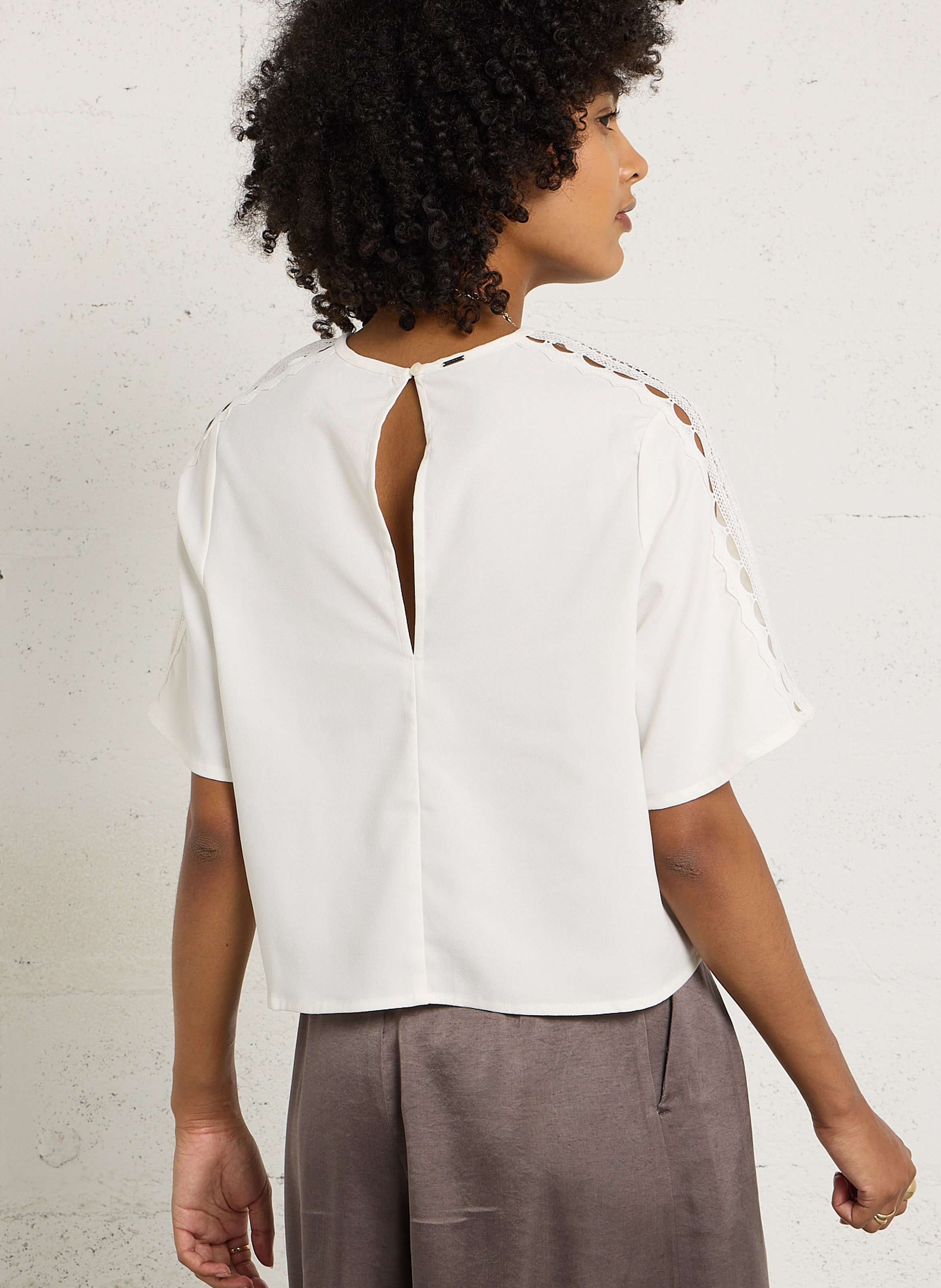 Blouse IKKS White