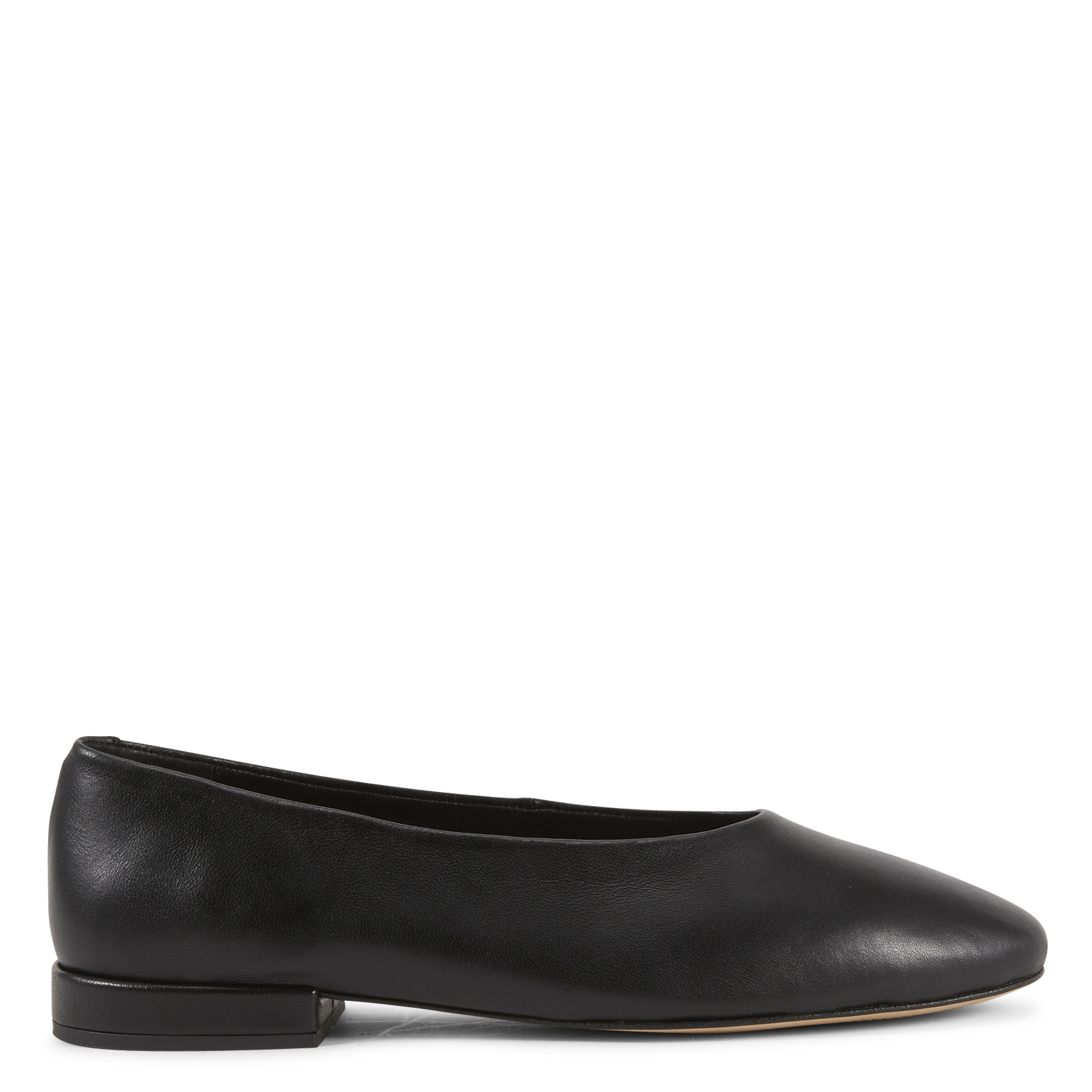 Ballerina's van velours MAISON TOUFET Zwart