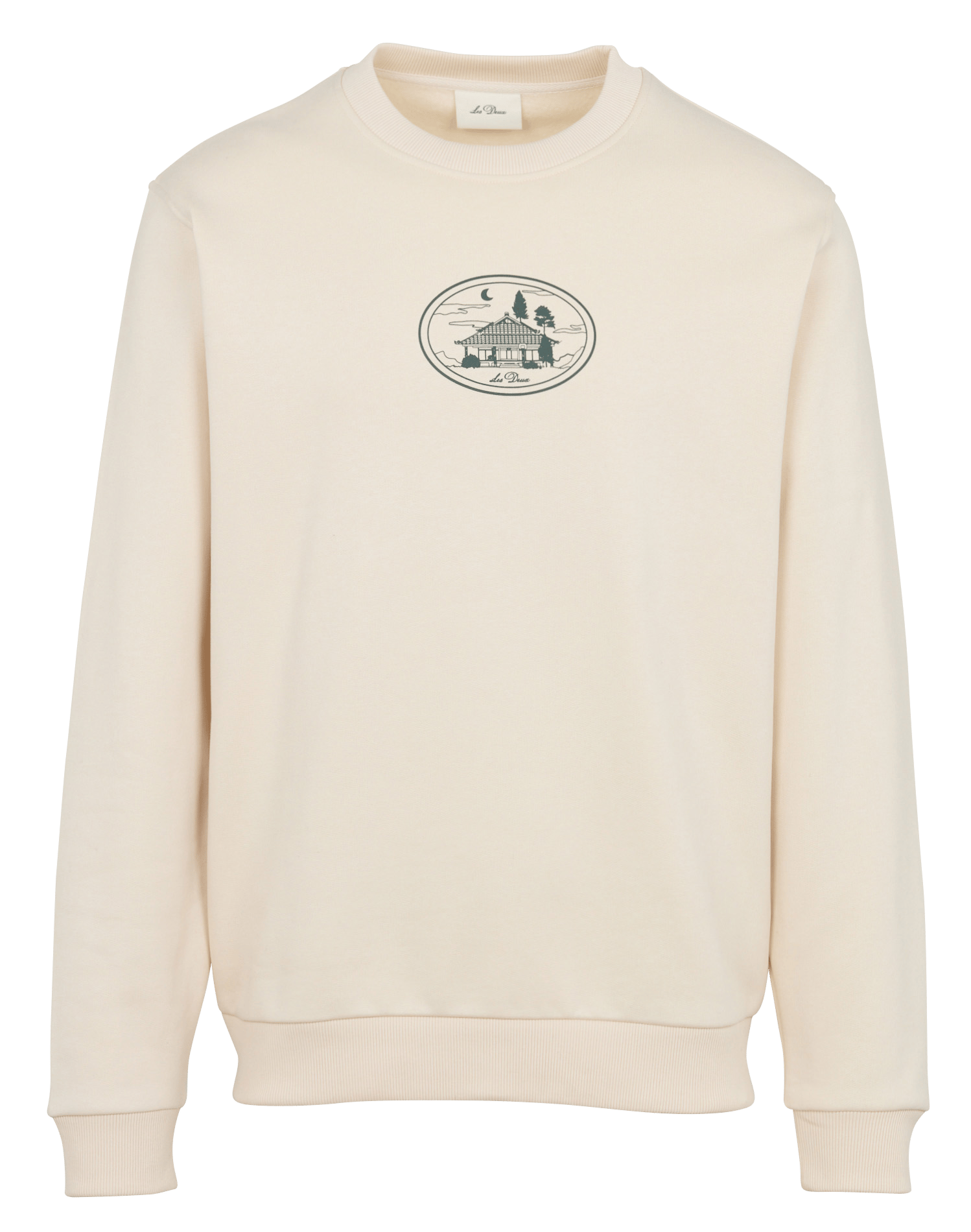 Sweat droit en coton bio LES DEUX Beige