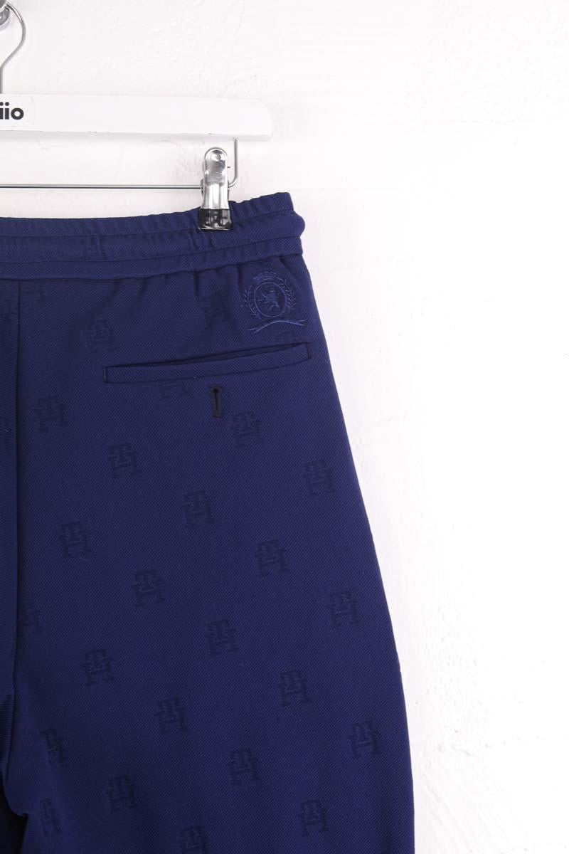 Straight-leg pants TOMMY HILFIGER - SECONDE MAIN Blue