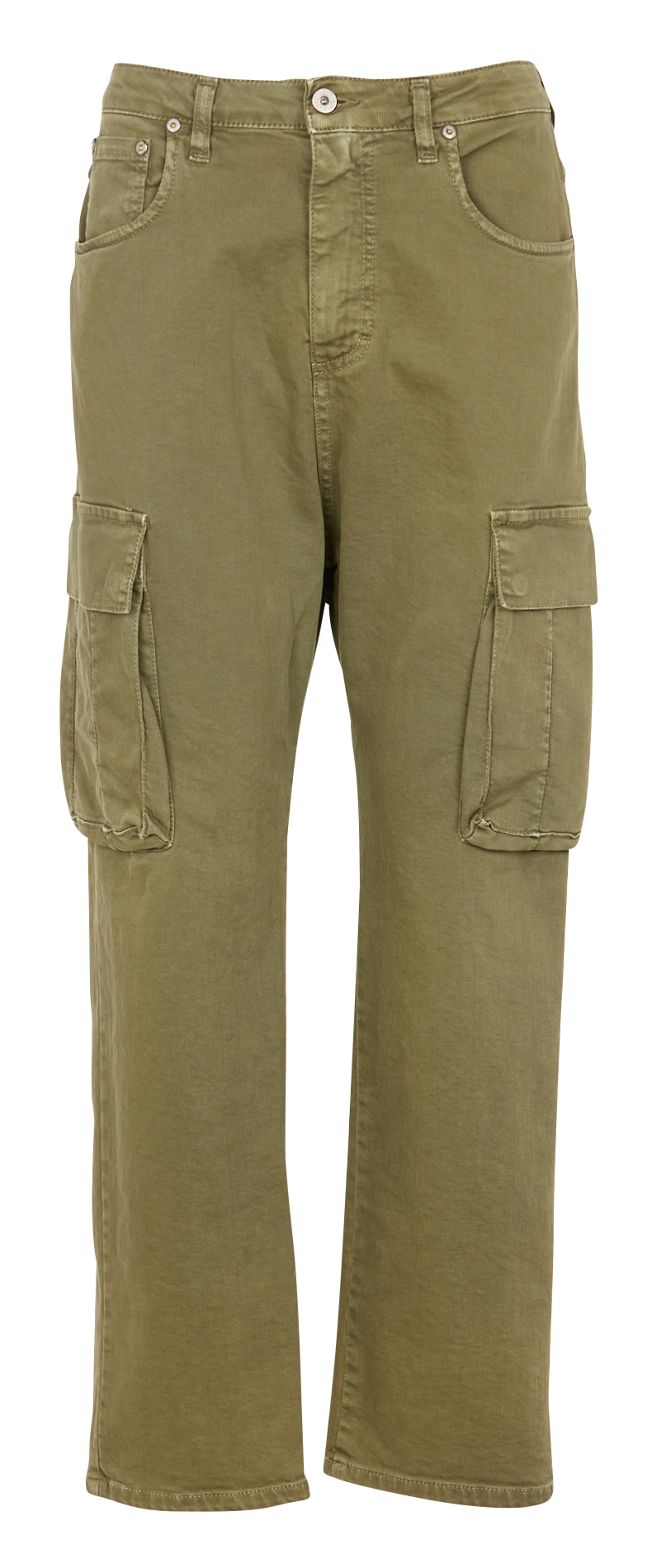 Rechte cargojeans PLEASE Wit