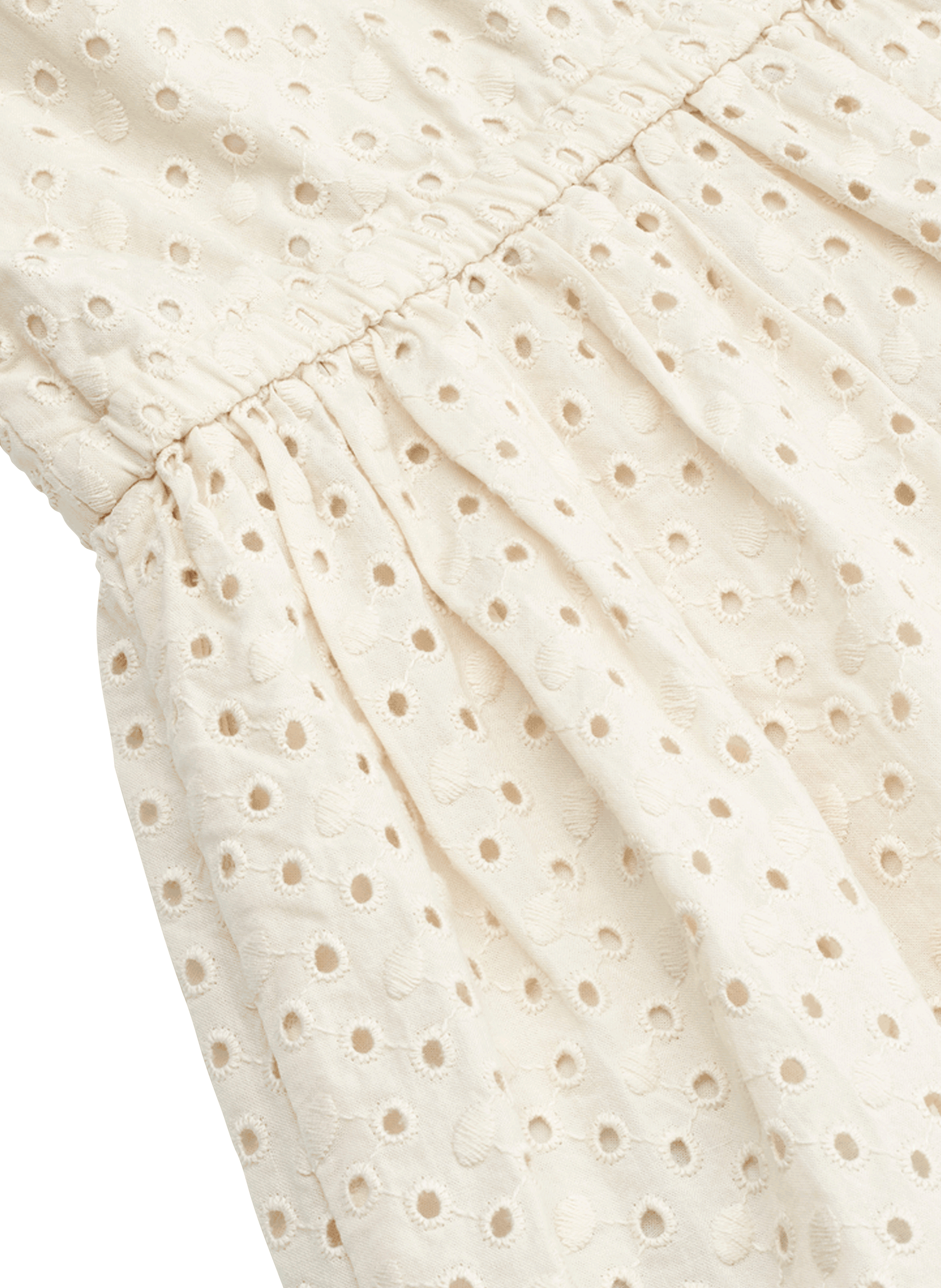 Robe col rond en broderie anglaise LIEWOOD Beige