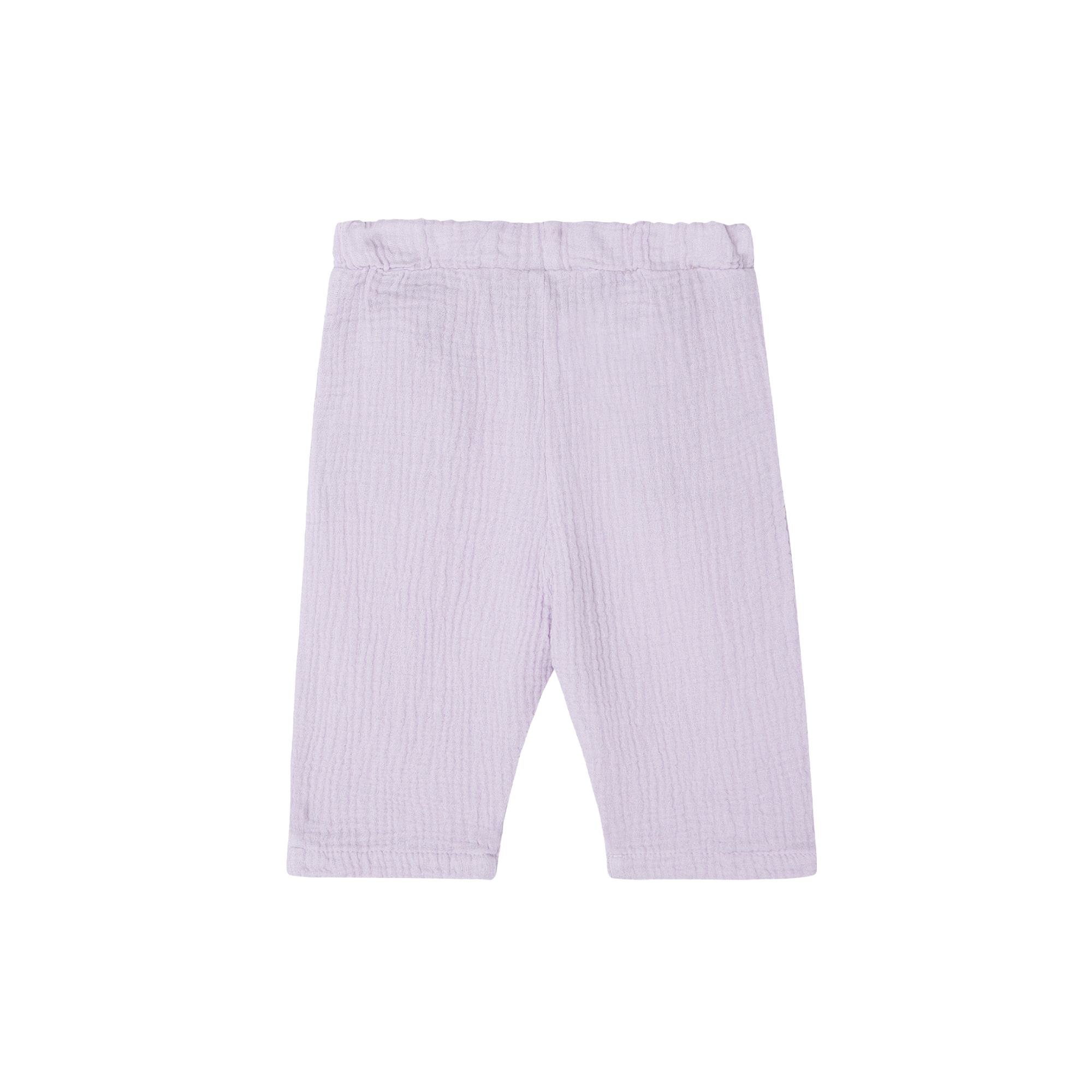 Pantalon droit en coton THE CAMPAMENTO Violet