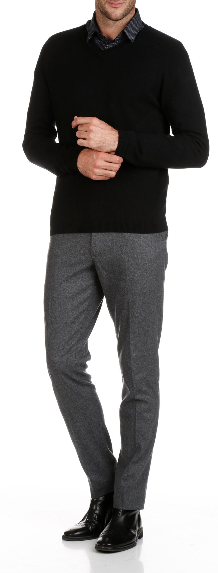 Pull en cachemire AU PRINTEMPS PARIS Noir