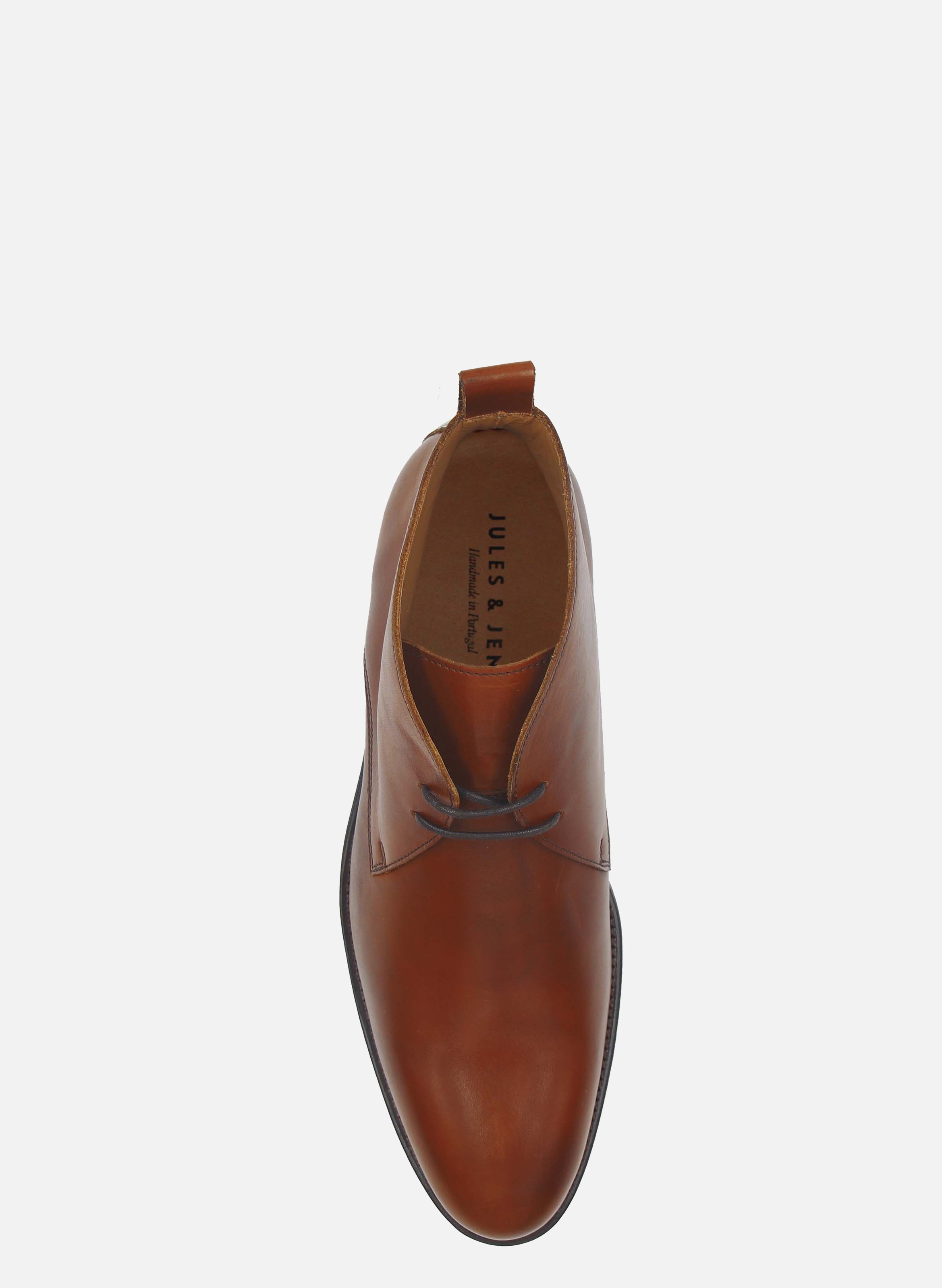 Leather desert boots JULES & JENN Brown