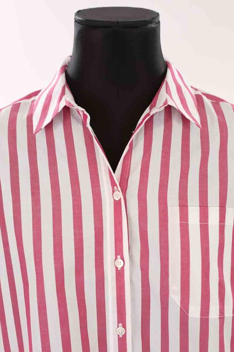 Cotton shirt SEZANE - Seconde main Pink