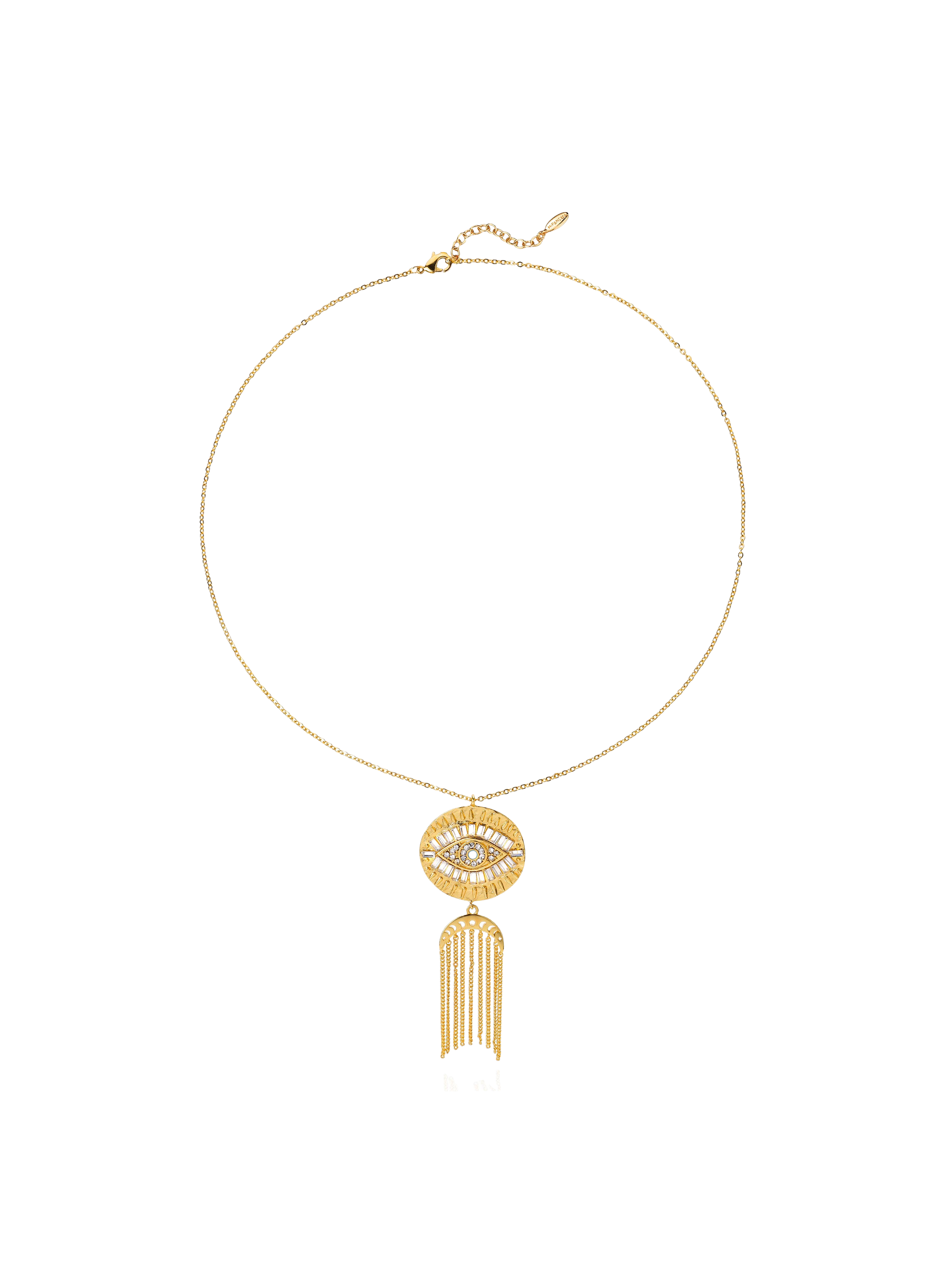 Chain necklace with central pendant HIPANEMA Golden