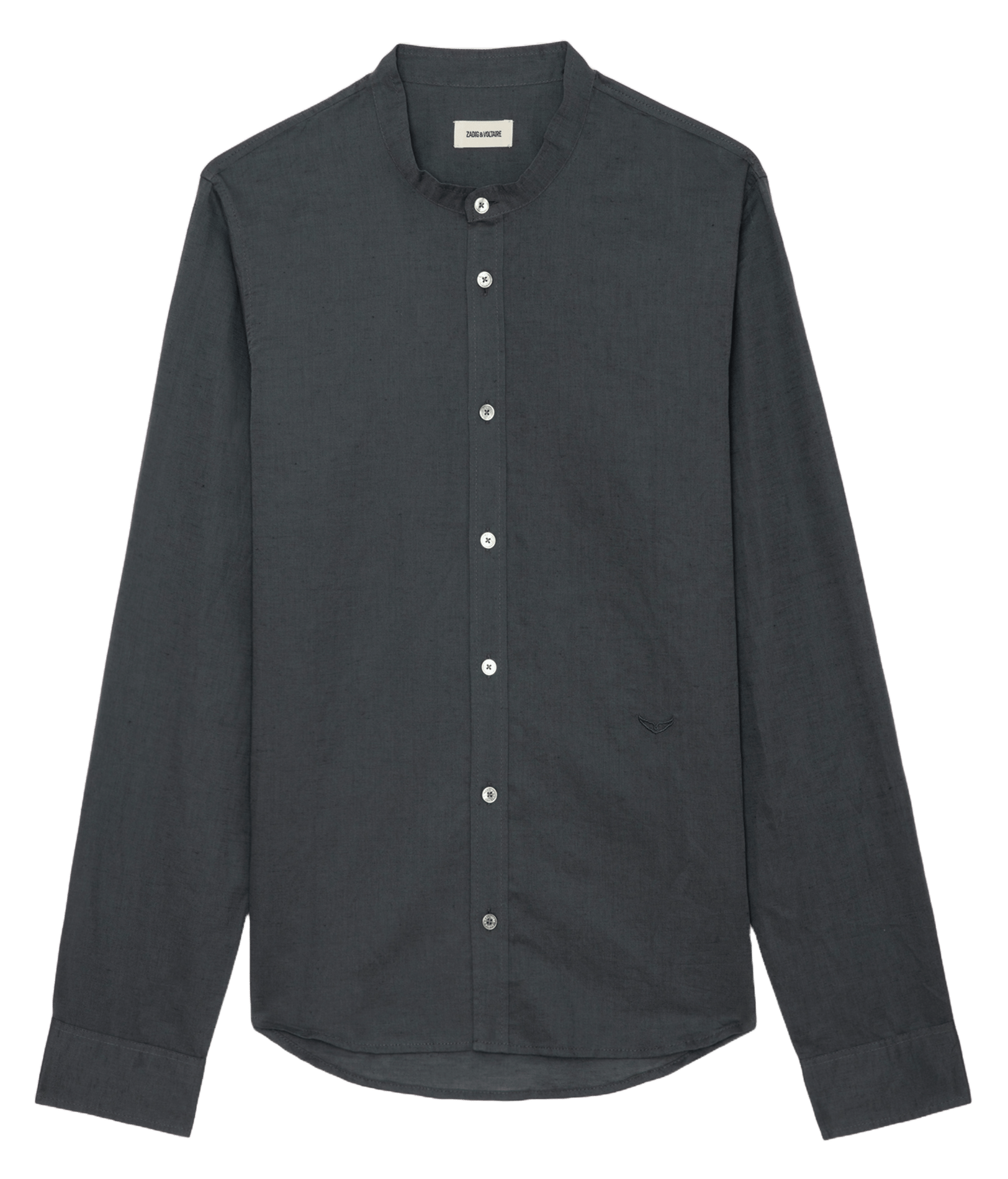 Linen-blend shirt ZADIG&VOLTAIRE Blue