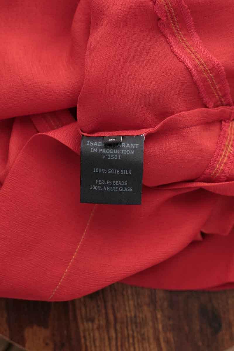 Silk blouse ISABEL MARANT - Seconde Main Red