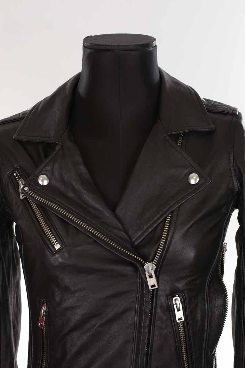 Leather jacket IRO - Seconde Main Black