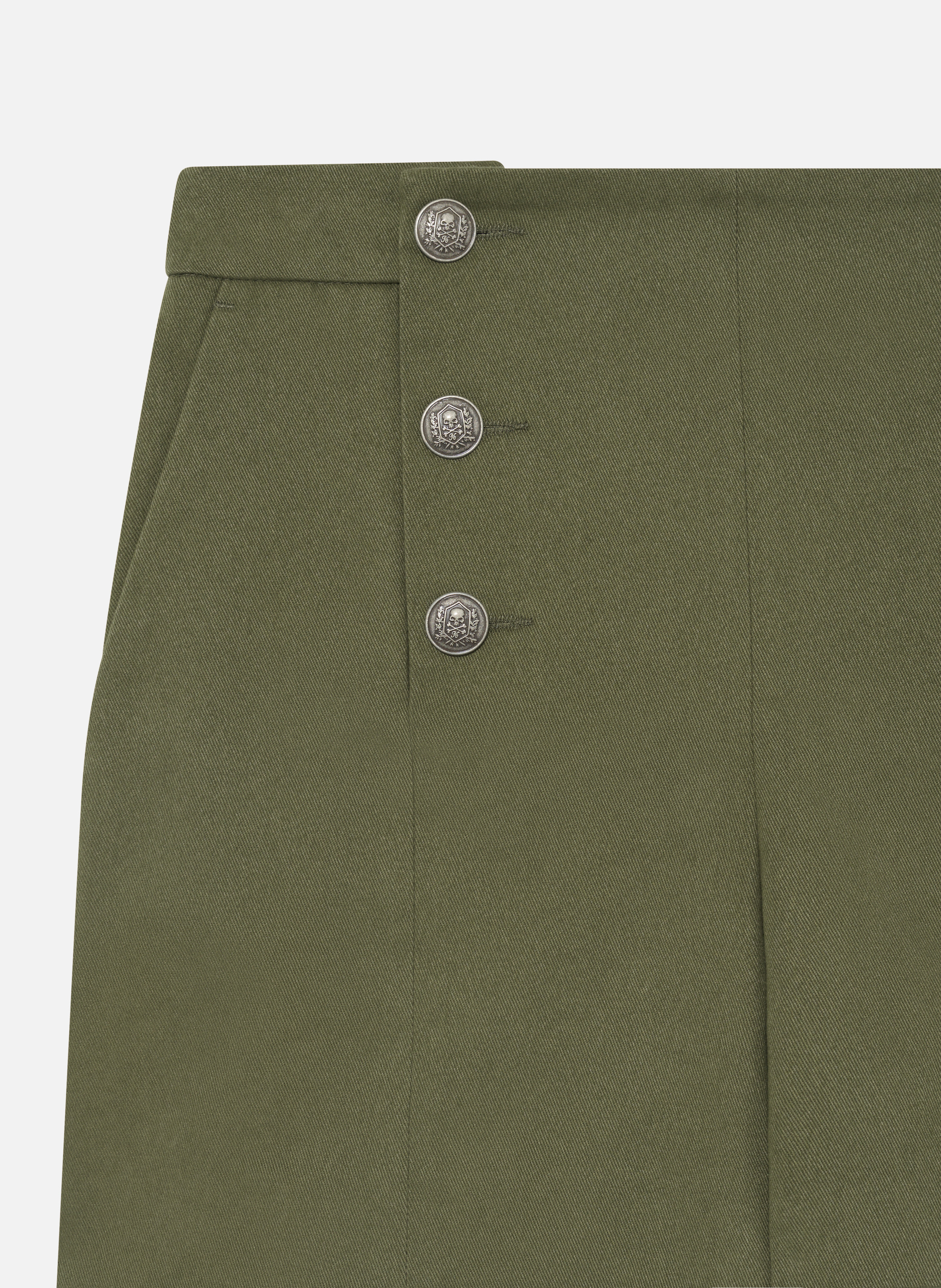 Short droit double boutonnage THE KOOPLES Vert
