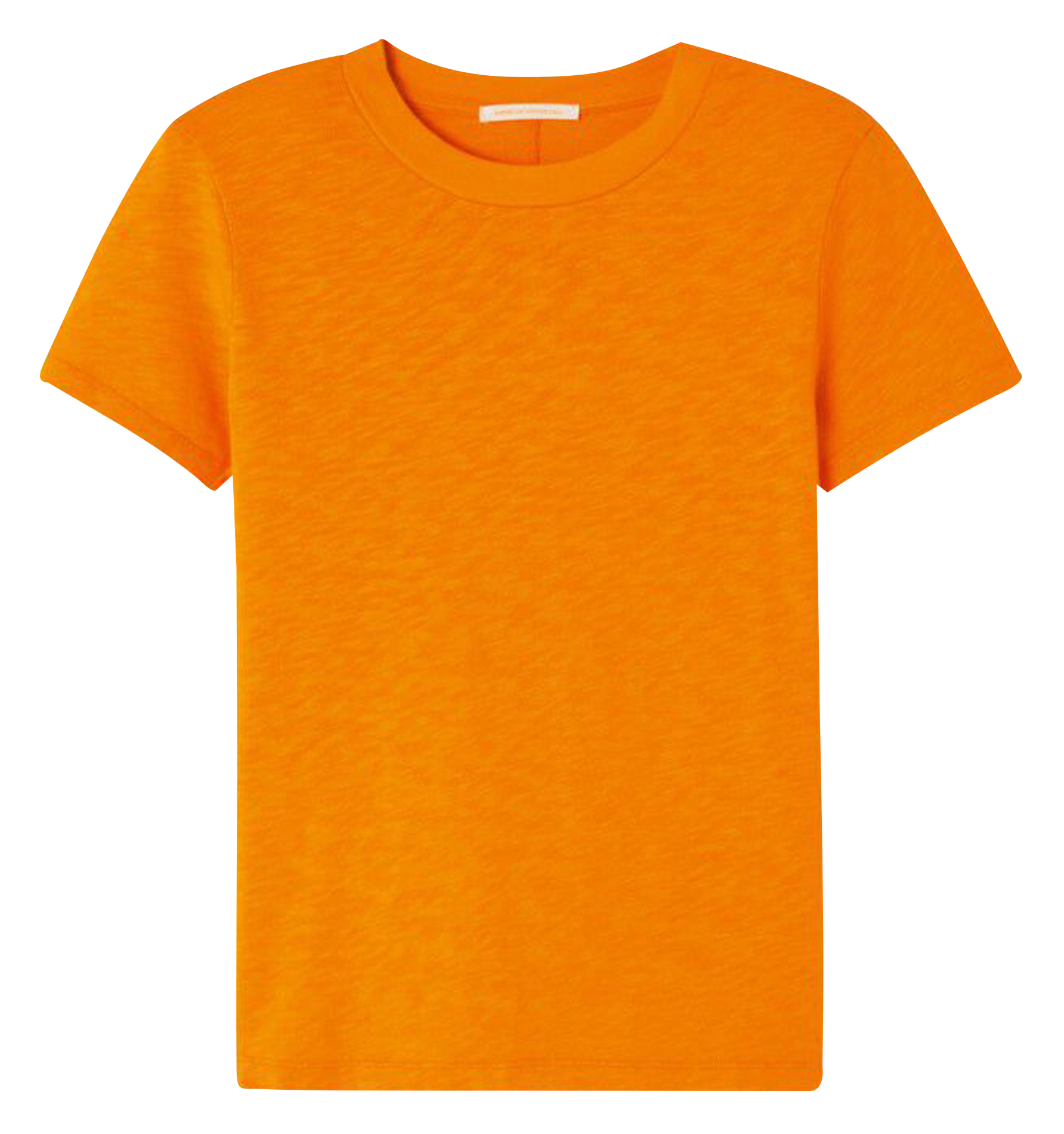 Effen T-shirt AMERICAN VINTAGE Oranje