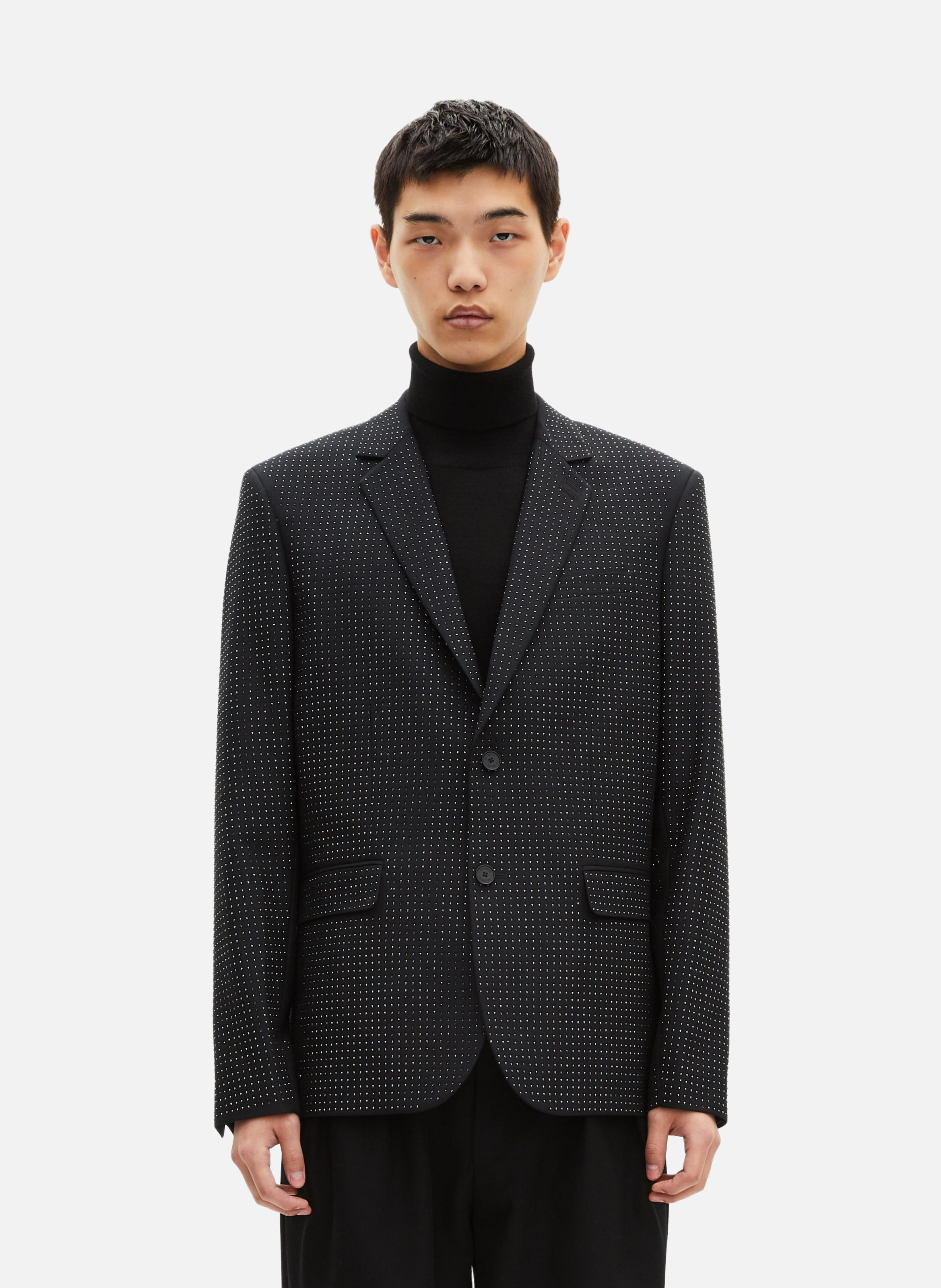 Diamanté jacket THE KOOPLES Black