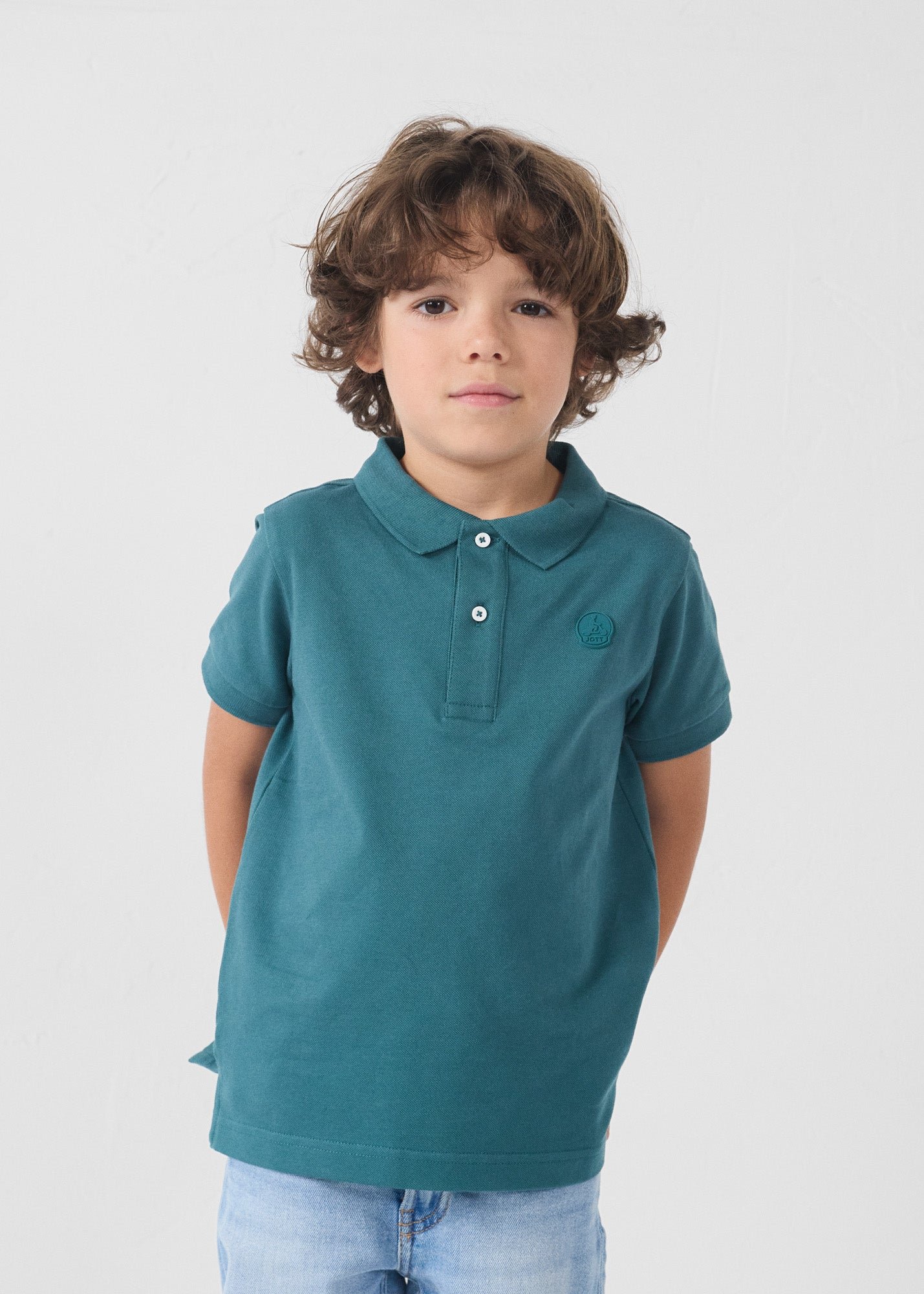 Enzo children's polo JOTT Green