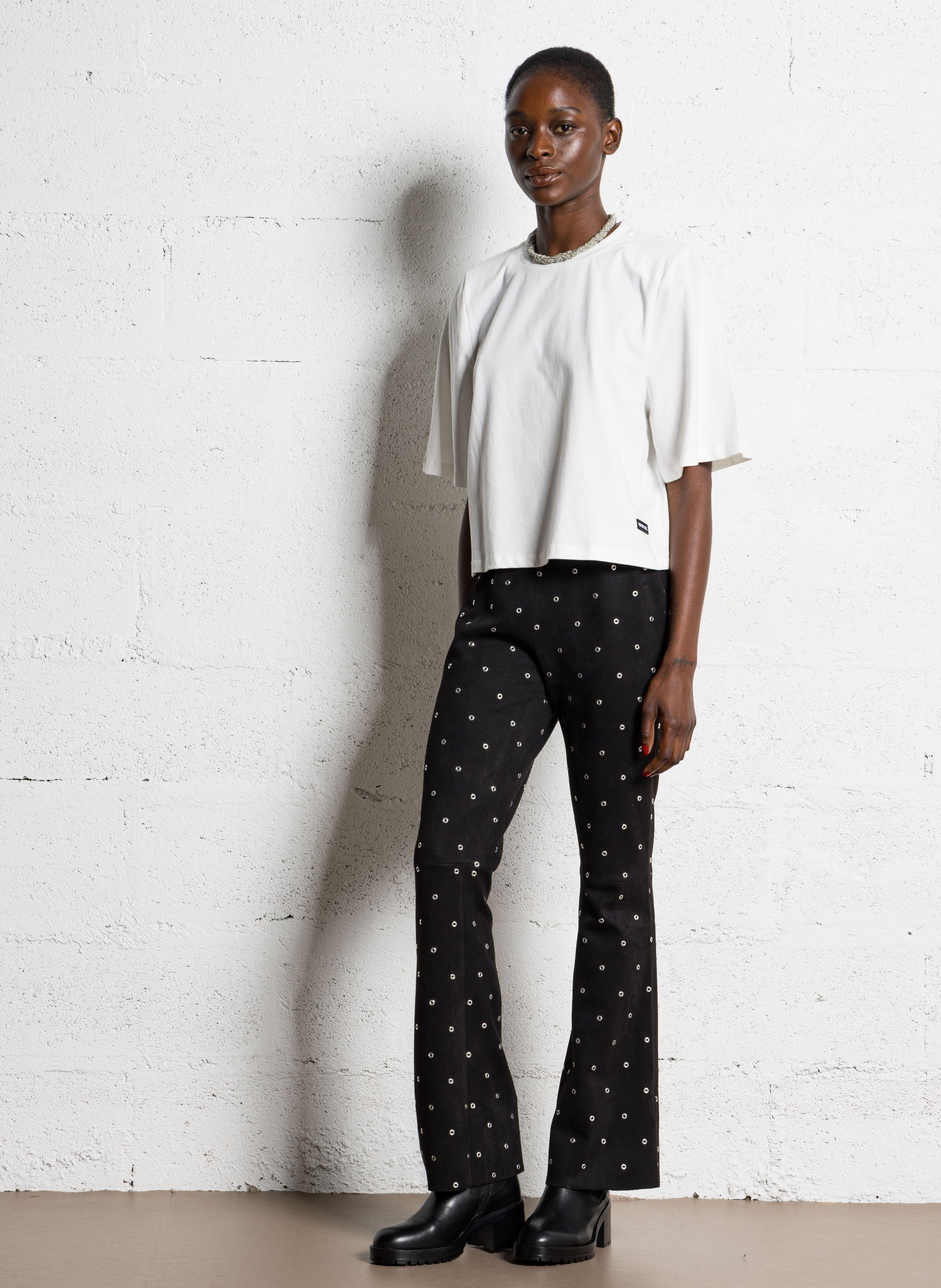 Bottines à talons en cuir JB MARTIN Noir