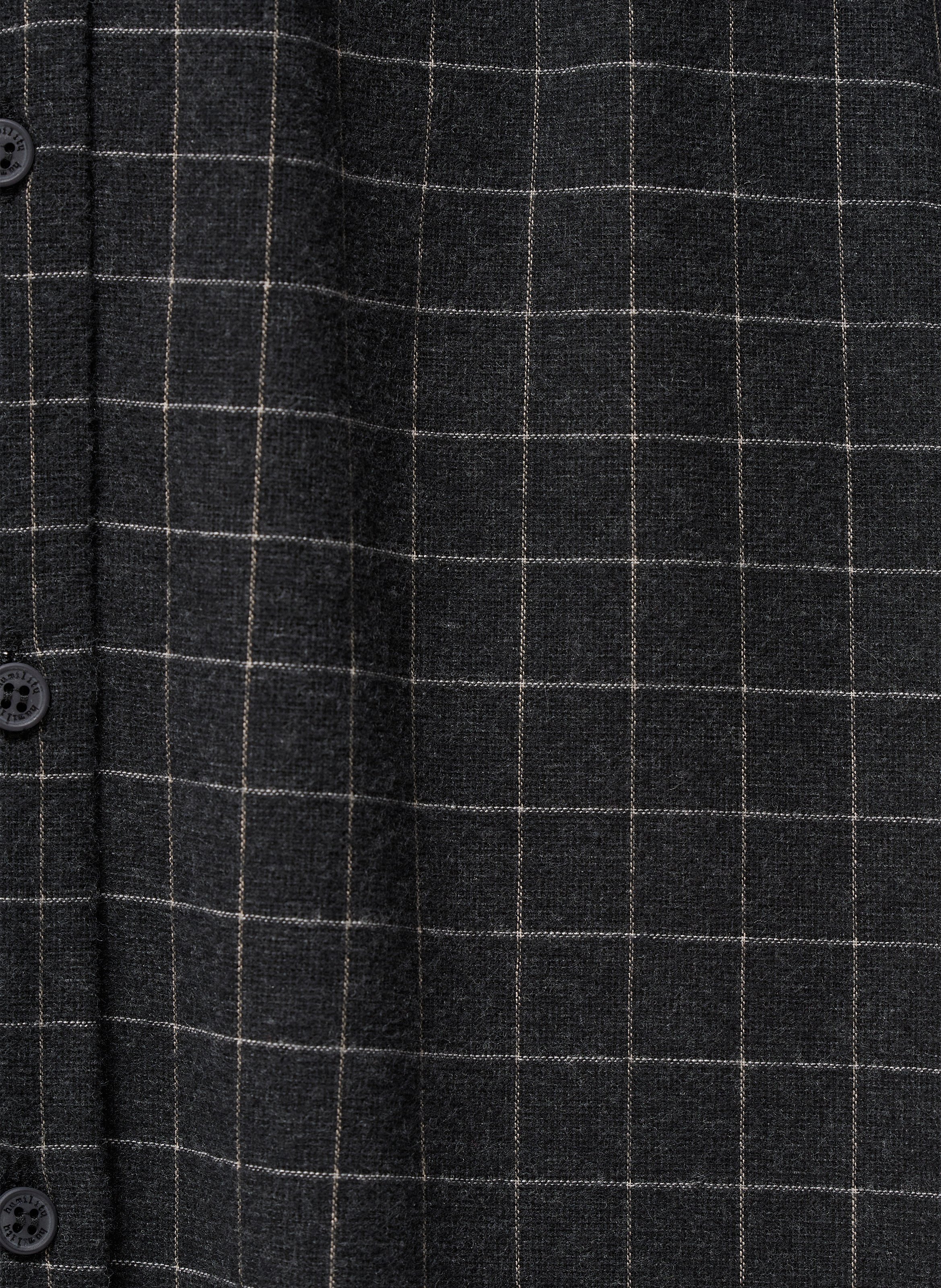 Jupe longue à carreaux HUMILITY Argent