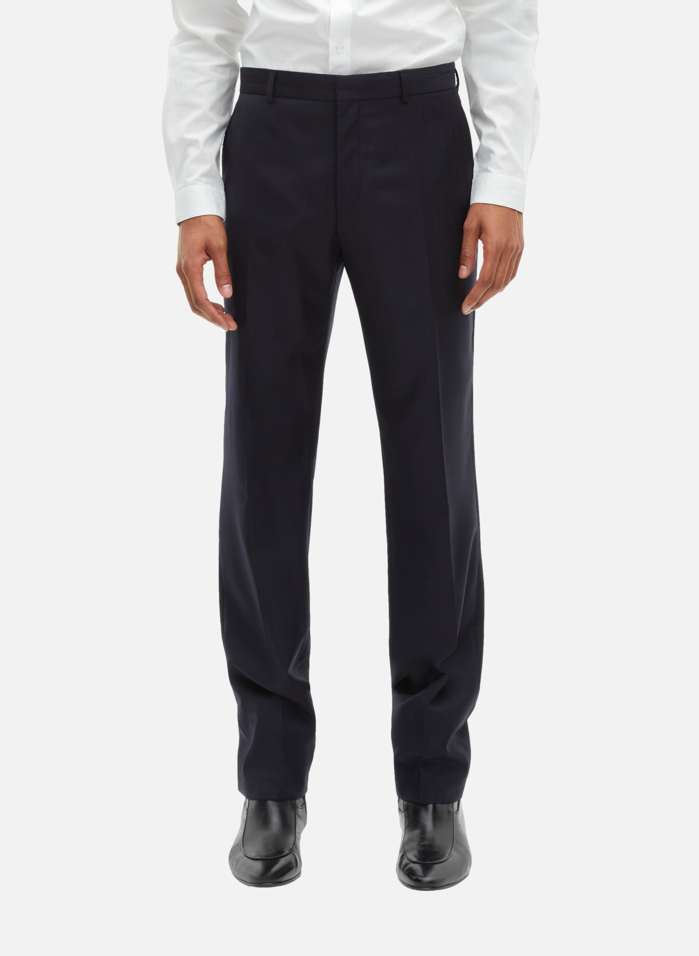Slim-fit wool suit trousers THE KOOPLES Blue