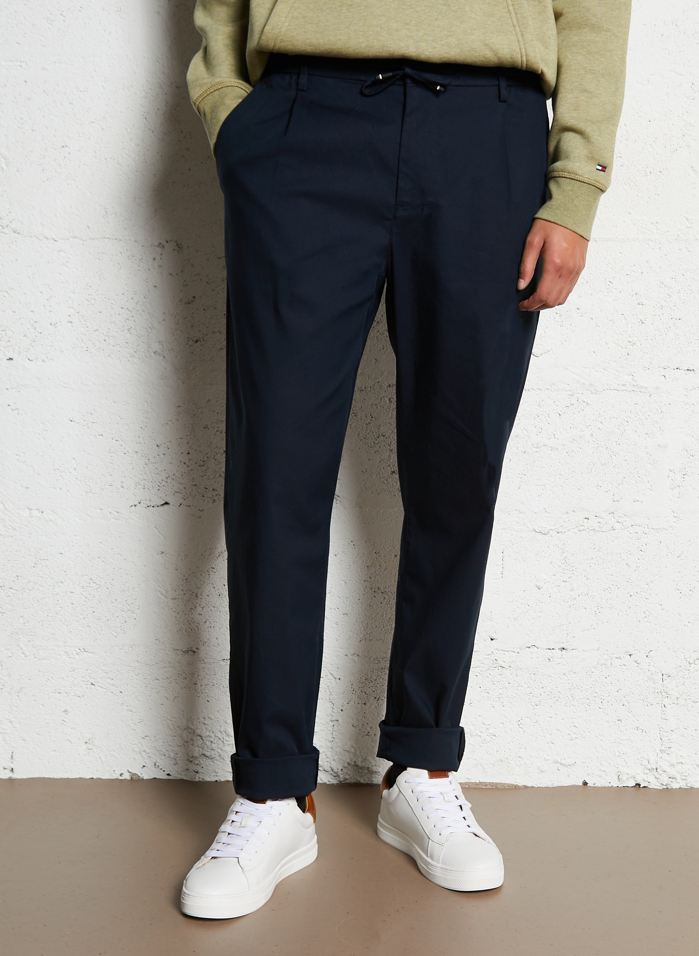 Bucket Hat aus Baumwoll-Mix TOMMY HILFIGER Blau