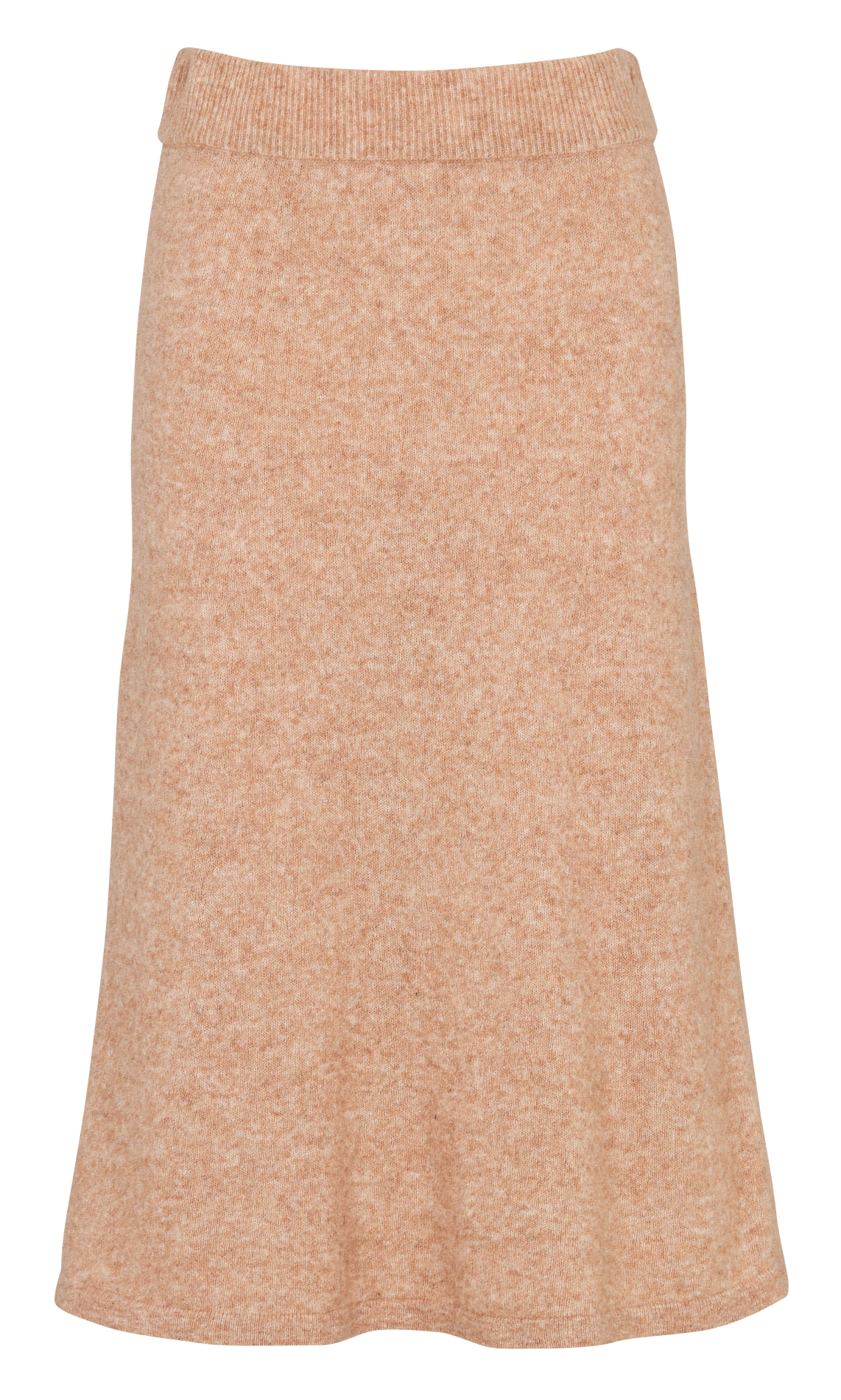 Midirock aus Flanell  LA PETITE ETOILE Braun