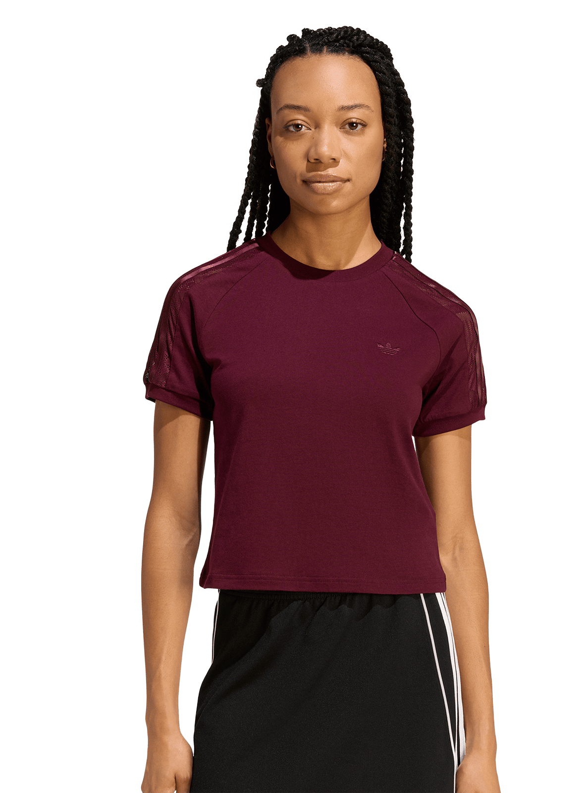 Effen T-shirt ADIDAS Rood