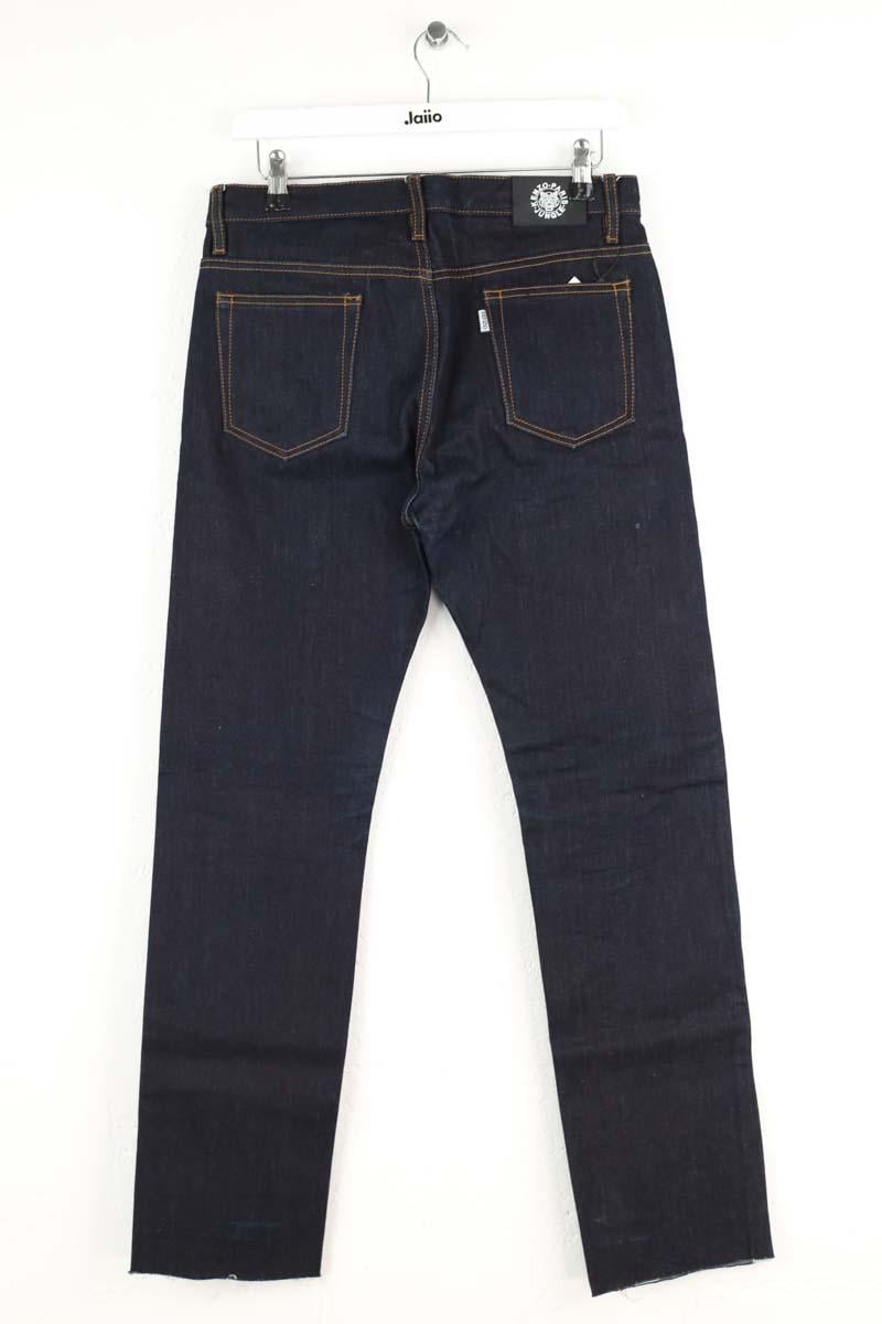 Jean droit KENZO - SECONDE MAIN Bleu