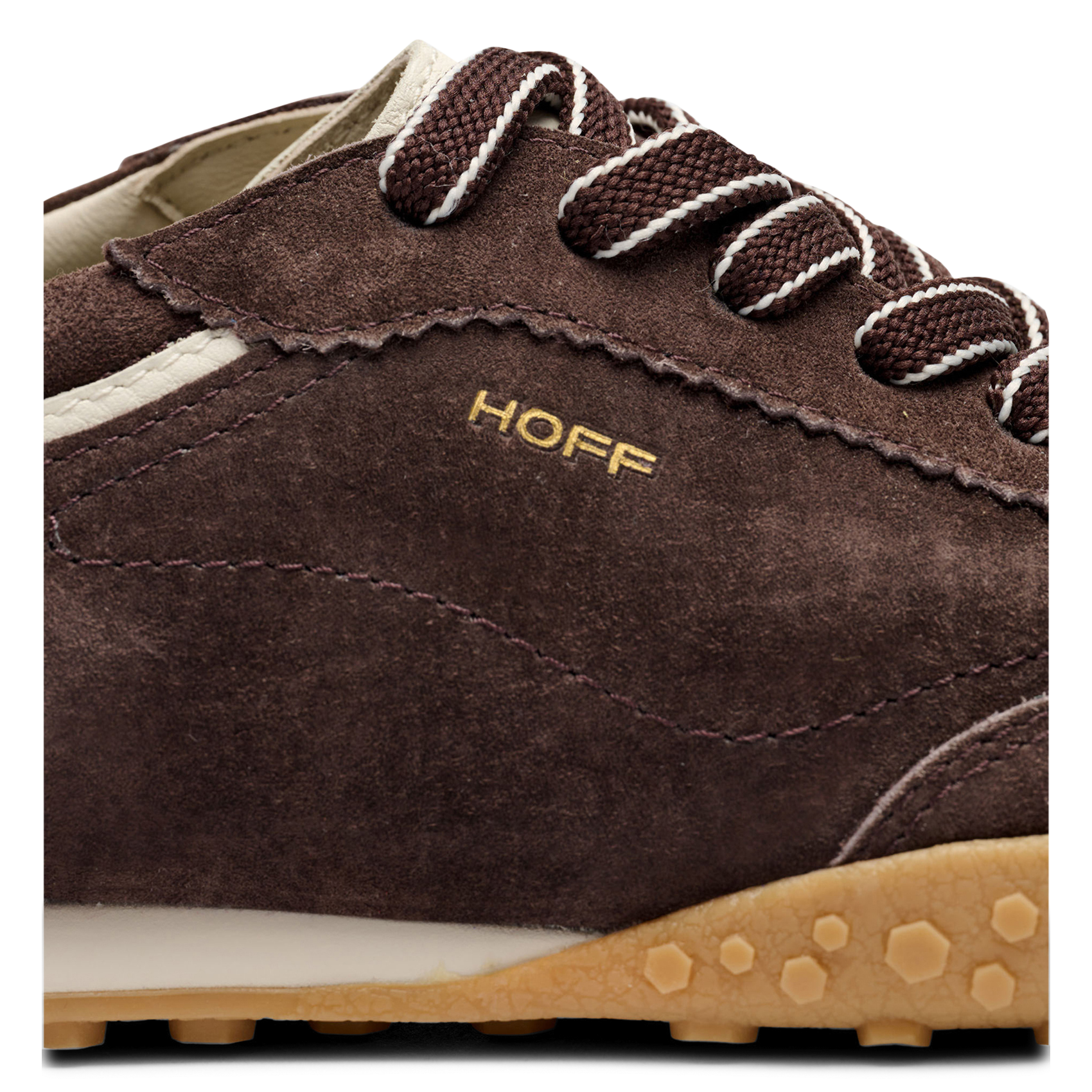 Baskets basses en cuir HOFF Marron