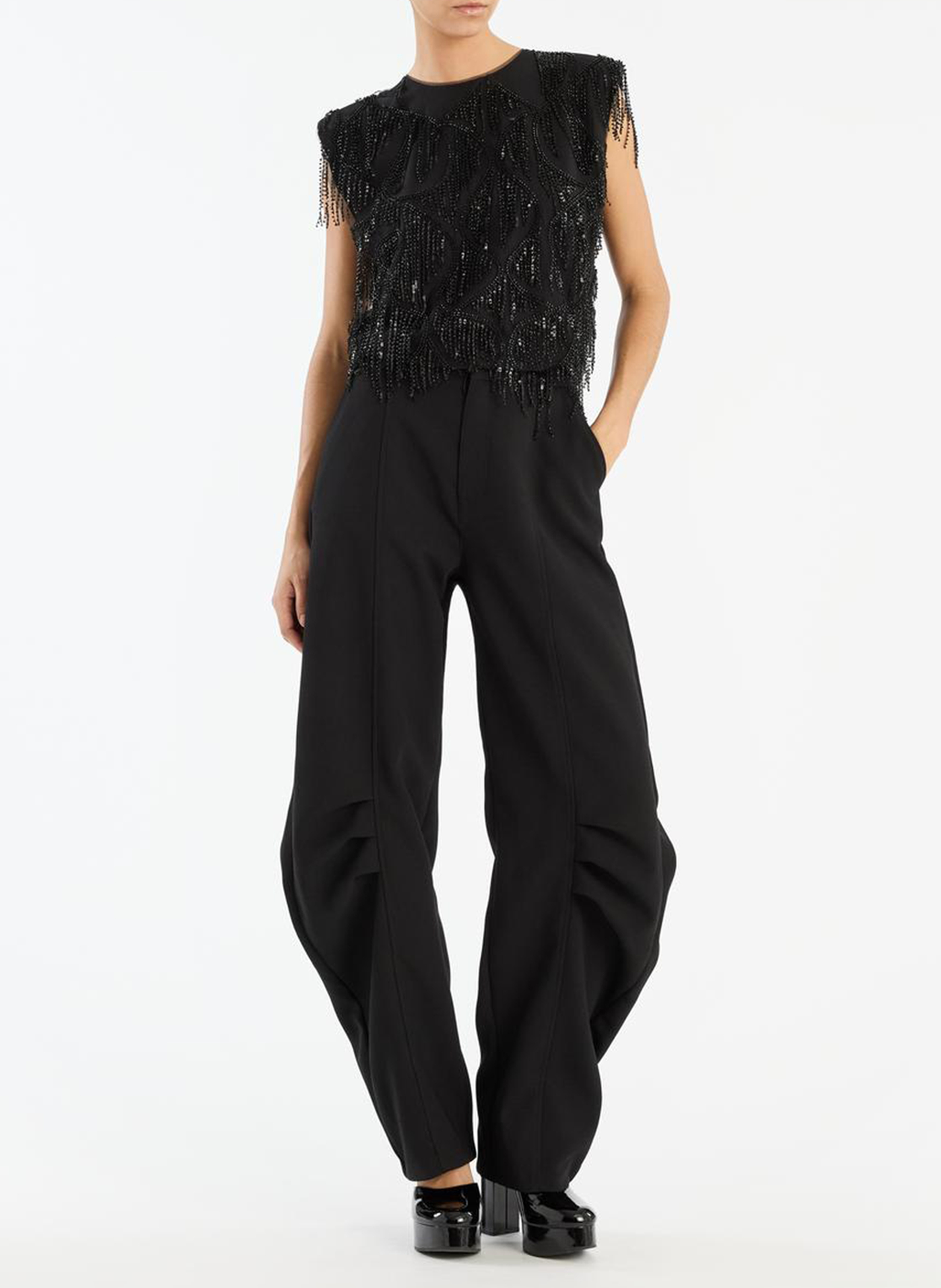 Cargo pants ROTATE Black