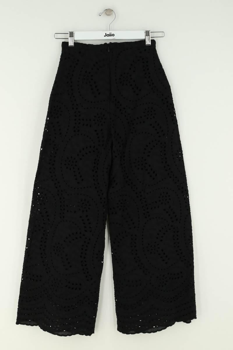 Wide-leg pants TARA JARMON - Seconde Main Black