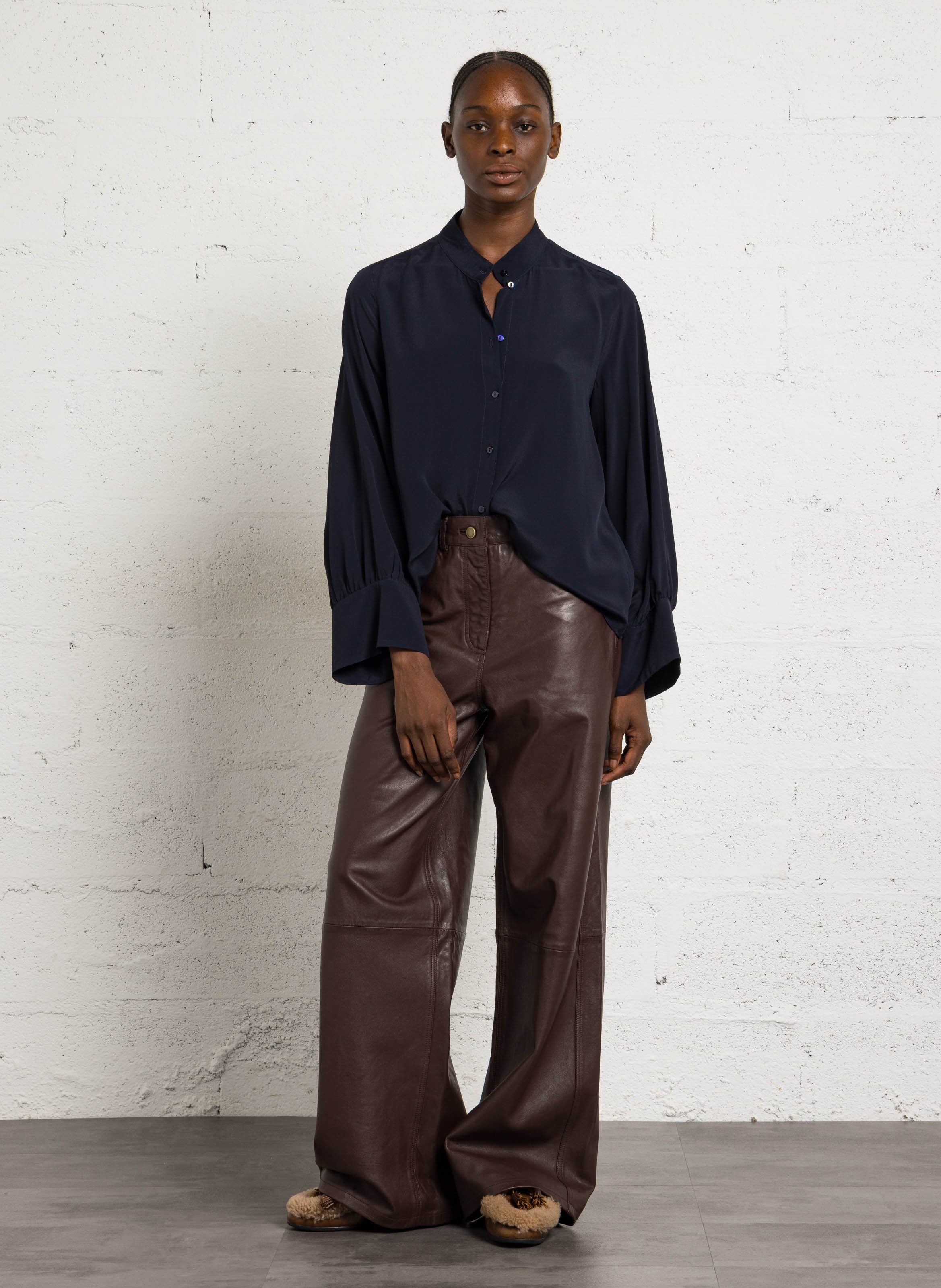 Loose-fit shirt MOMONI Blue