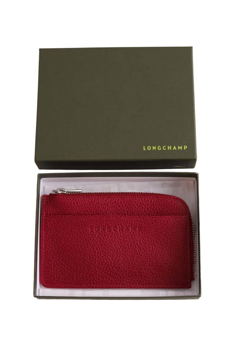 Card holder LONGCHAMP - Seconde Main Orange