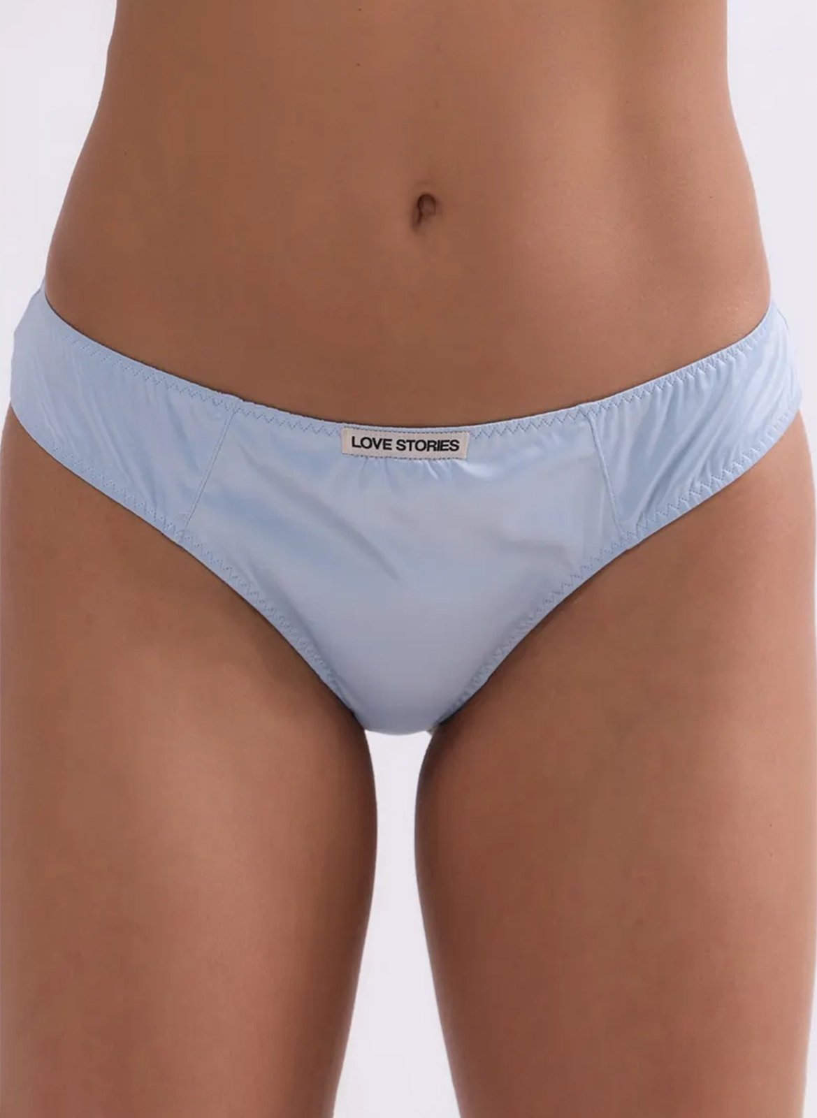 Culotte coupe brésilienne unie LOVE STORIES Bleu