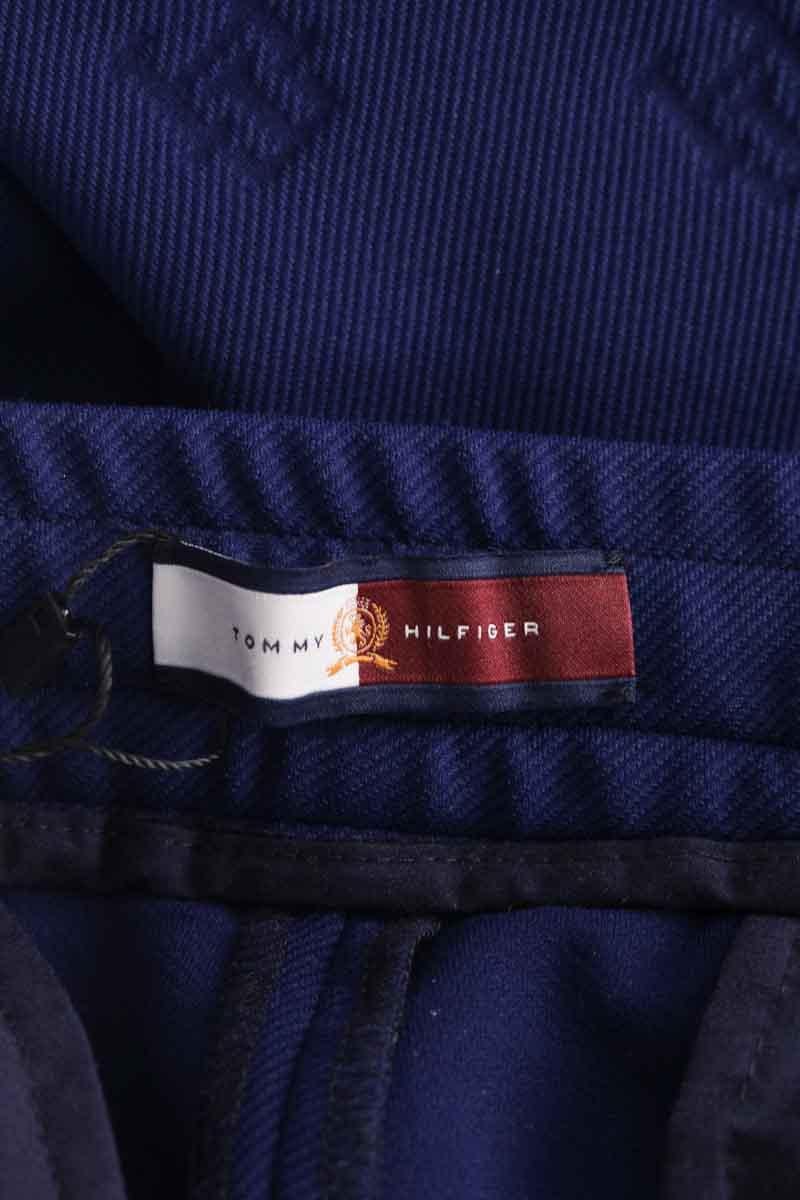 Straight-leg pants TOMMY HILFIGER - SECONDE MAIN Blue