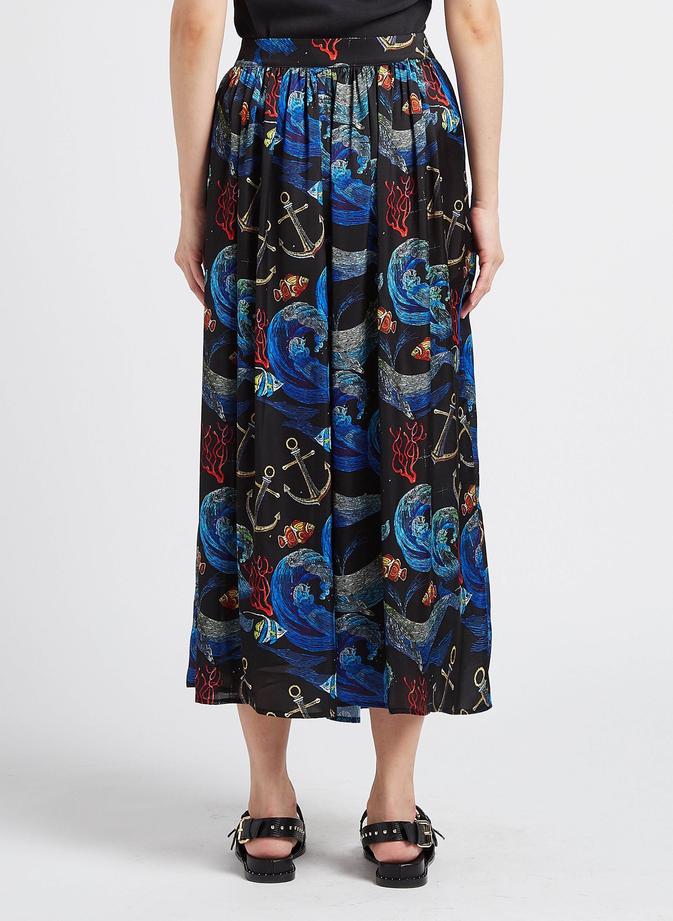 Midirock mit Print HEIMSTONE Mehrfarbig