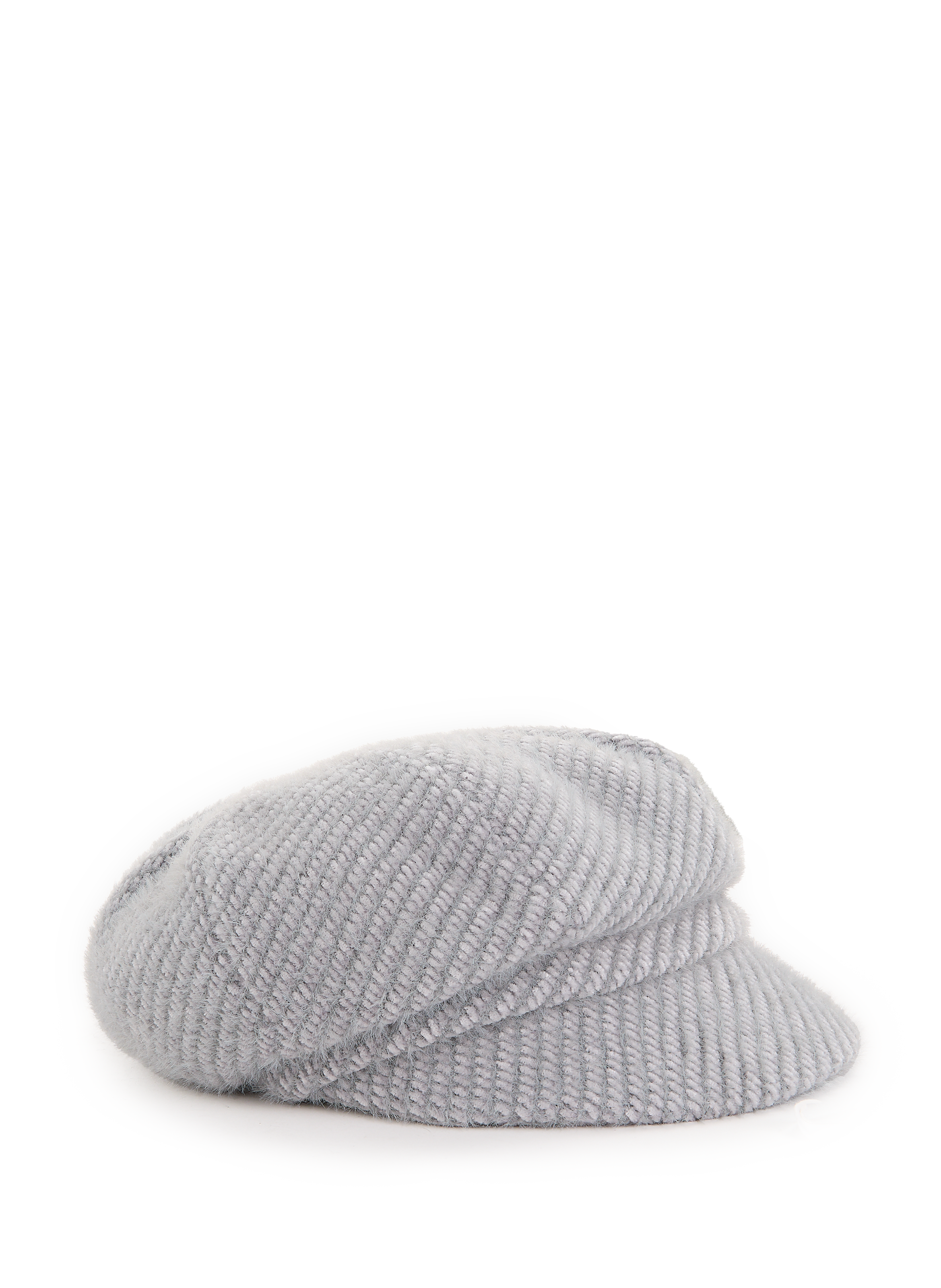 Knitted faux fur gavroche AU PRINTEMPS PARIS Grey