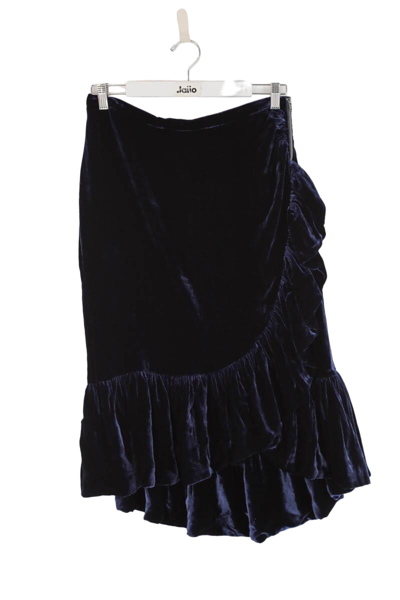 Velour skirt LK BENNETT - Seconde Main Blue
