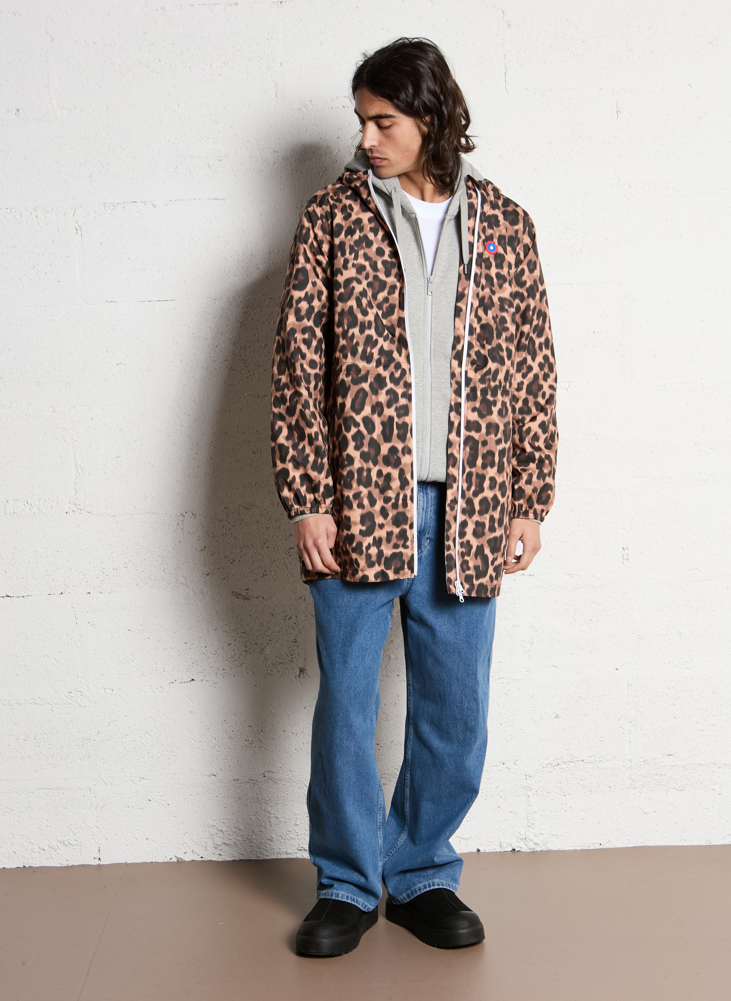 Hoodie met kangoeroezak en lange mouwen DICKIES Grijs