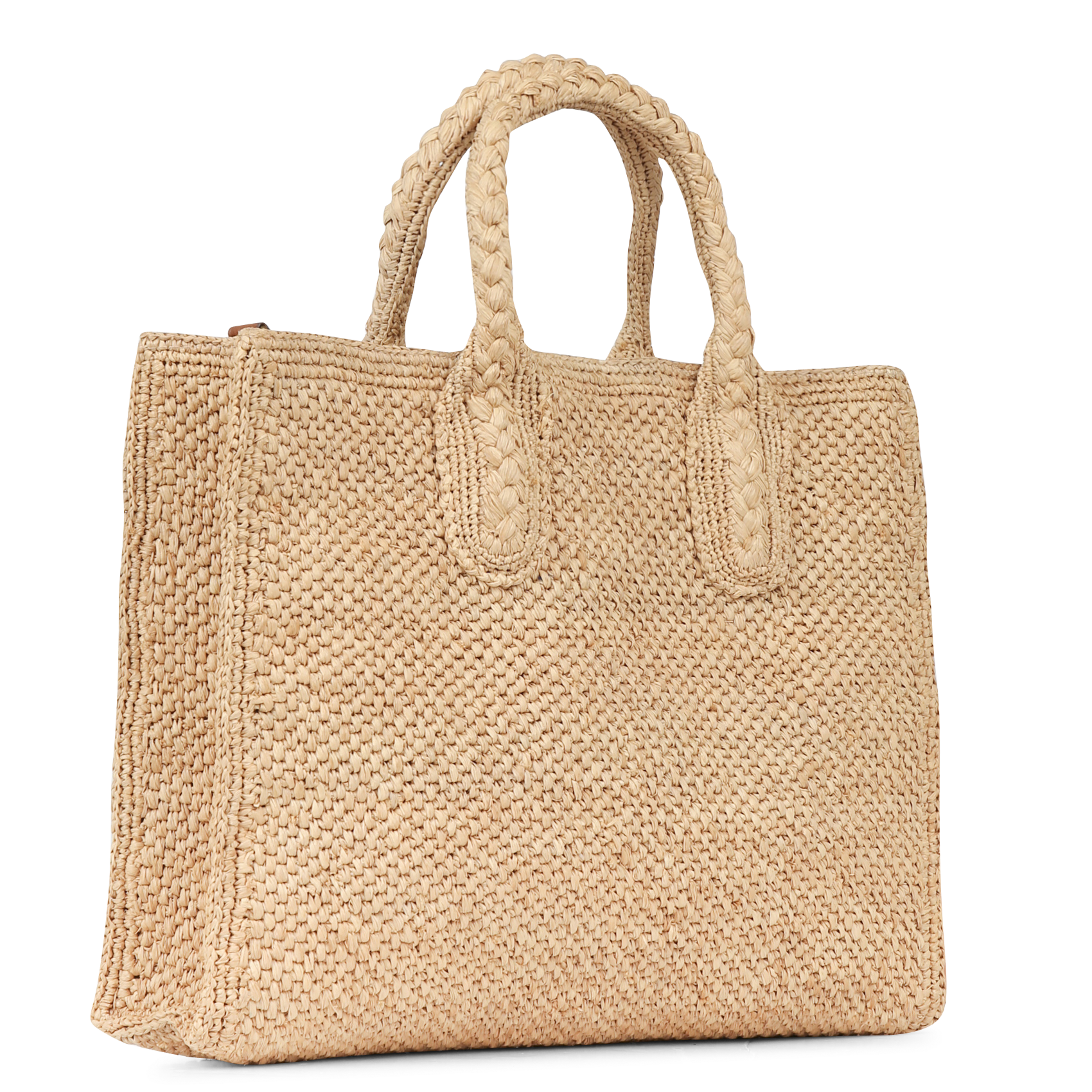 Sac en raphia IBELIV Beige