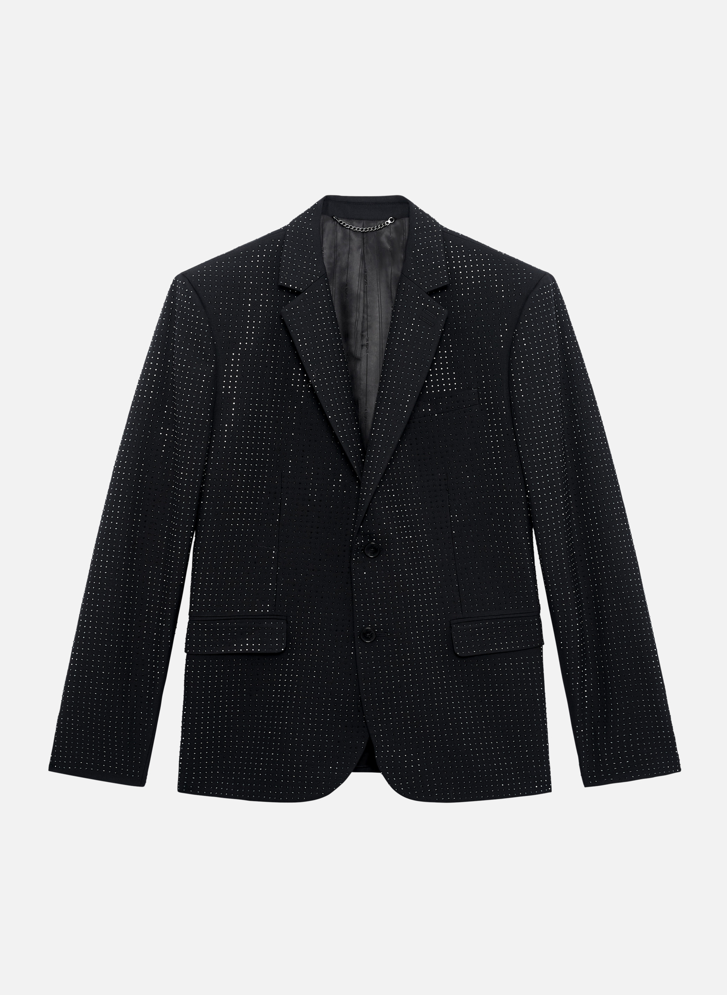 Diamanté jacket THE KOOPLES Black