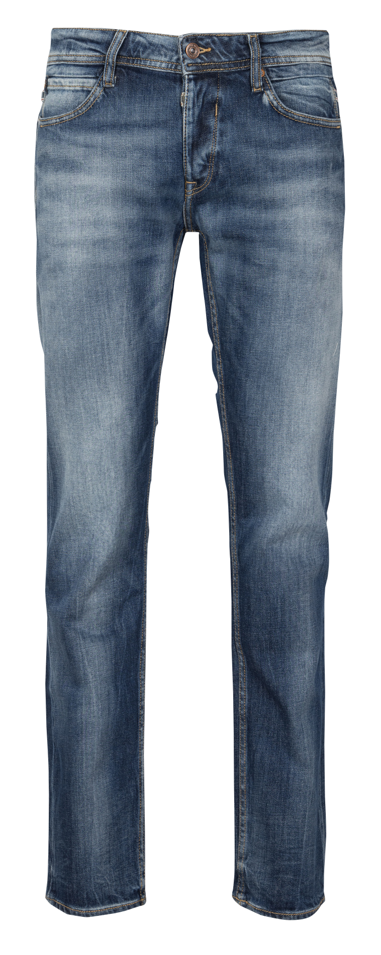 Faded straight-leg jeans LE TEMPS DES CERISES Blue