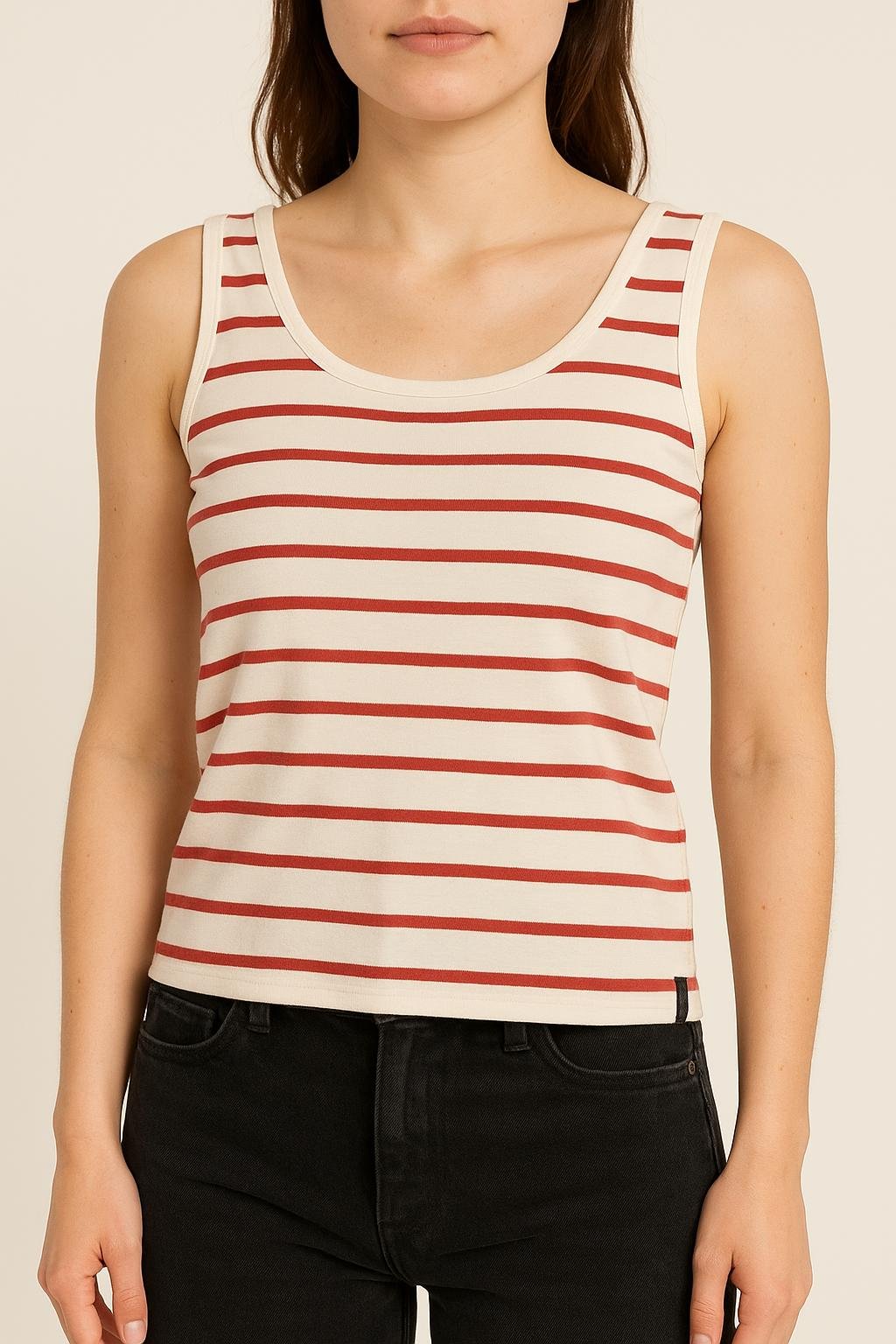 Tommy Badge T-shirt MAX MARA - Seconde Main White