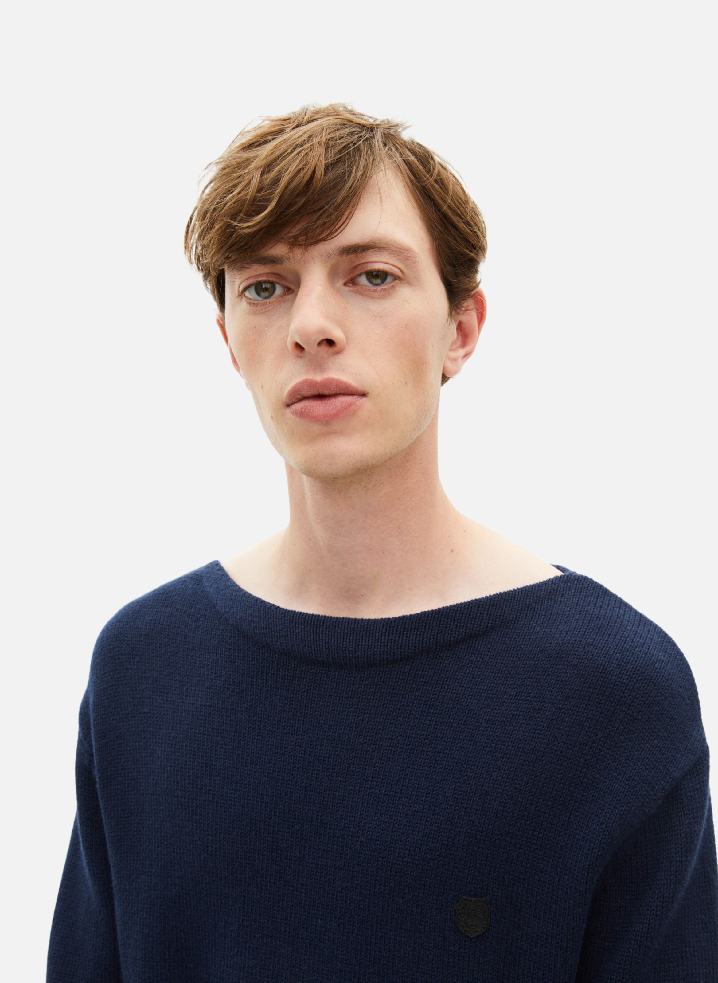 Boat-neck sweater THE KOOPLES Blue