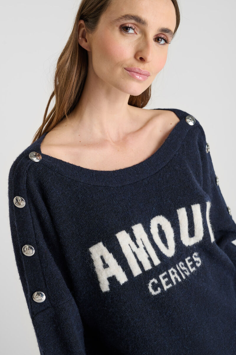 Sweater LE TEMPS DES CERISES Blue