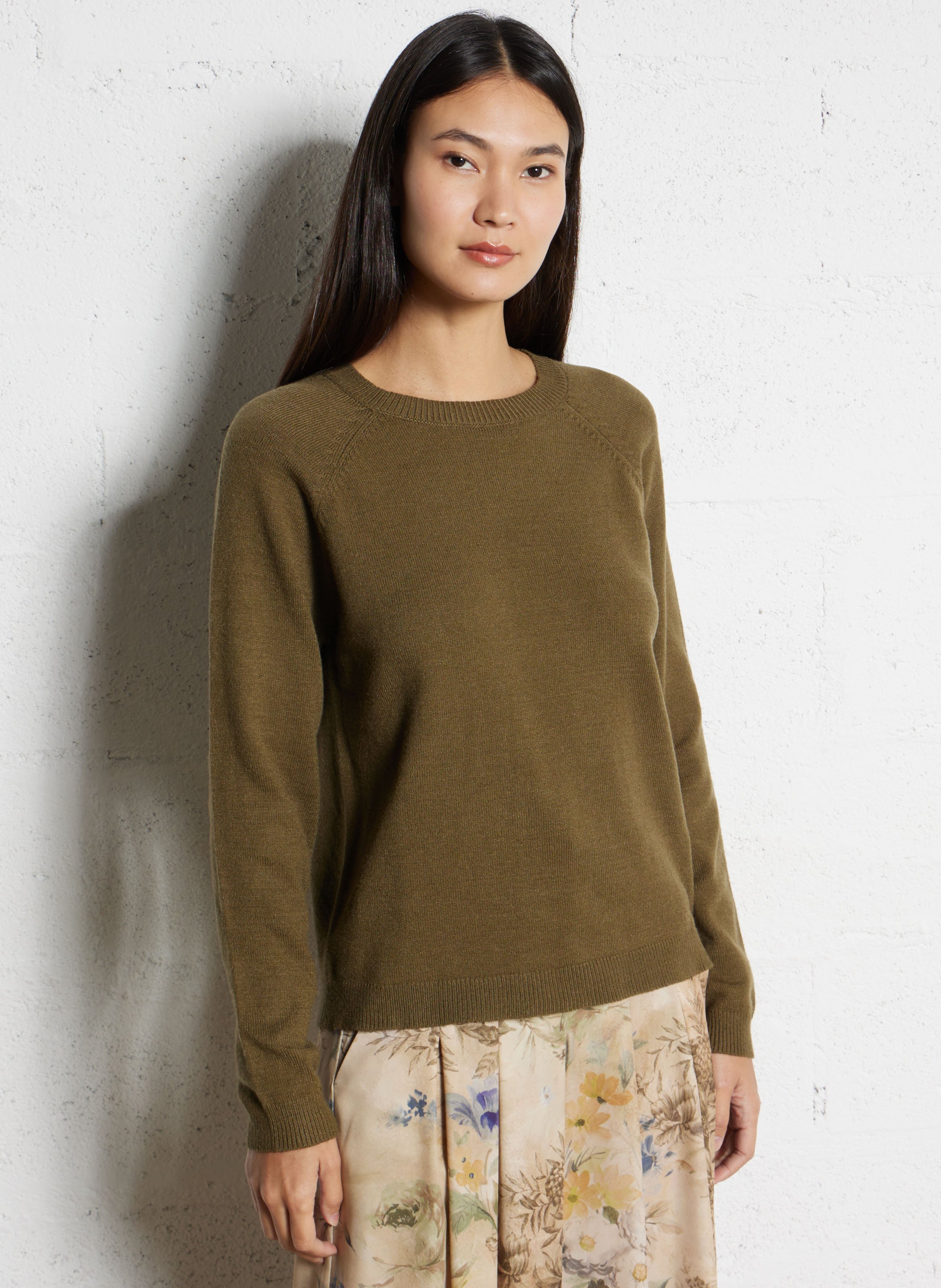 Pull oversize col rond en maille SUD EXPRESS