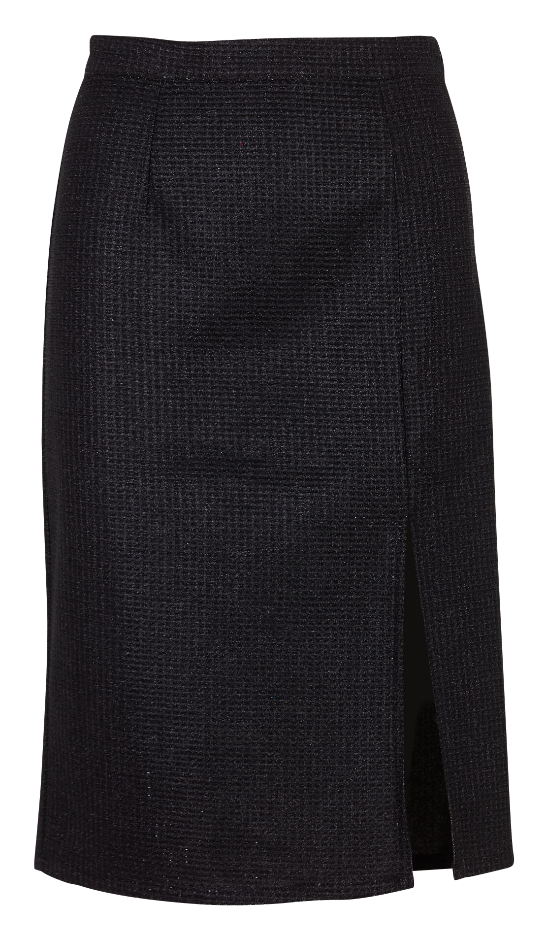 Midirock in Metallic-Optik LA PETITE ETOILE Schwarz