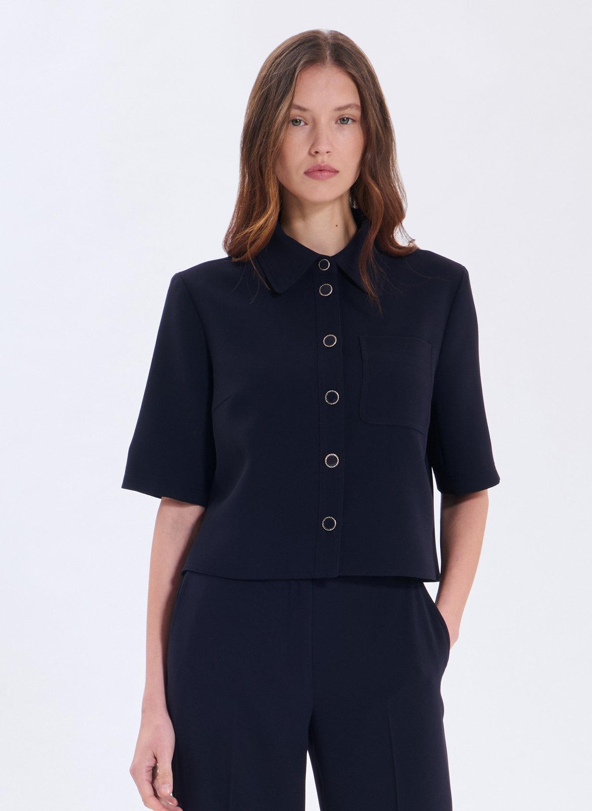 Loose short shirt ZAPA