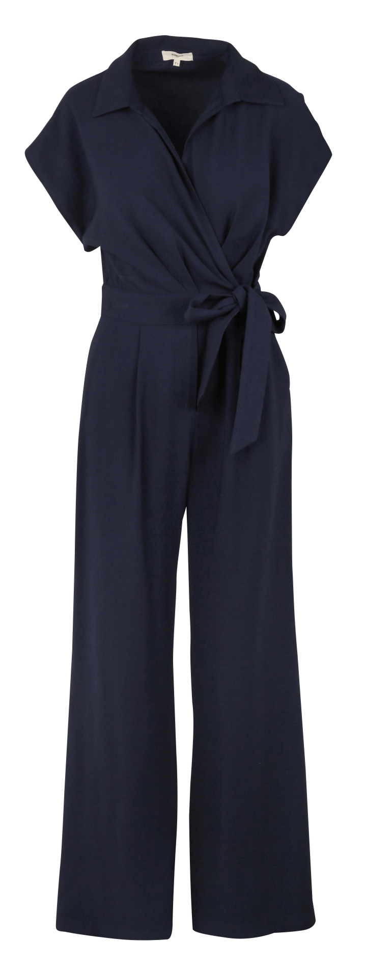 Solid wrap jumpsuit SUNCOO