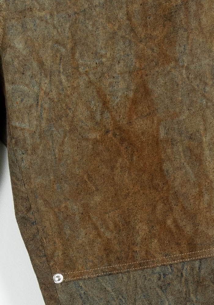 Cropped slim jeans with studs ROSEANNA - Seconde Main Brown