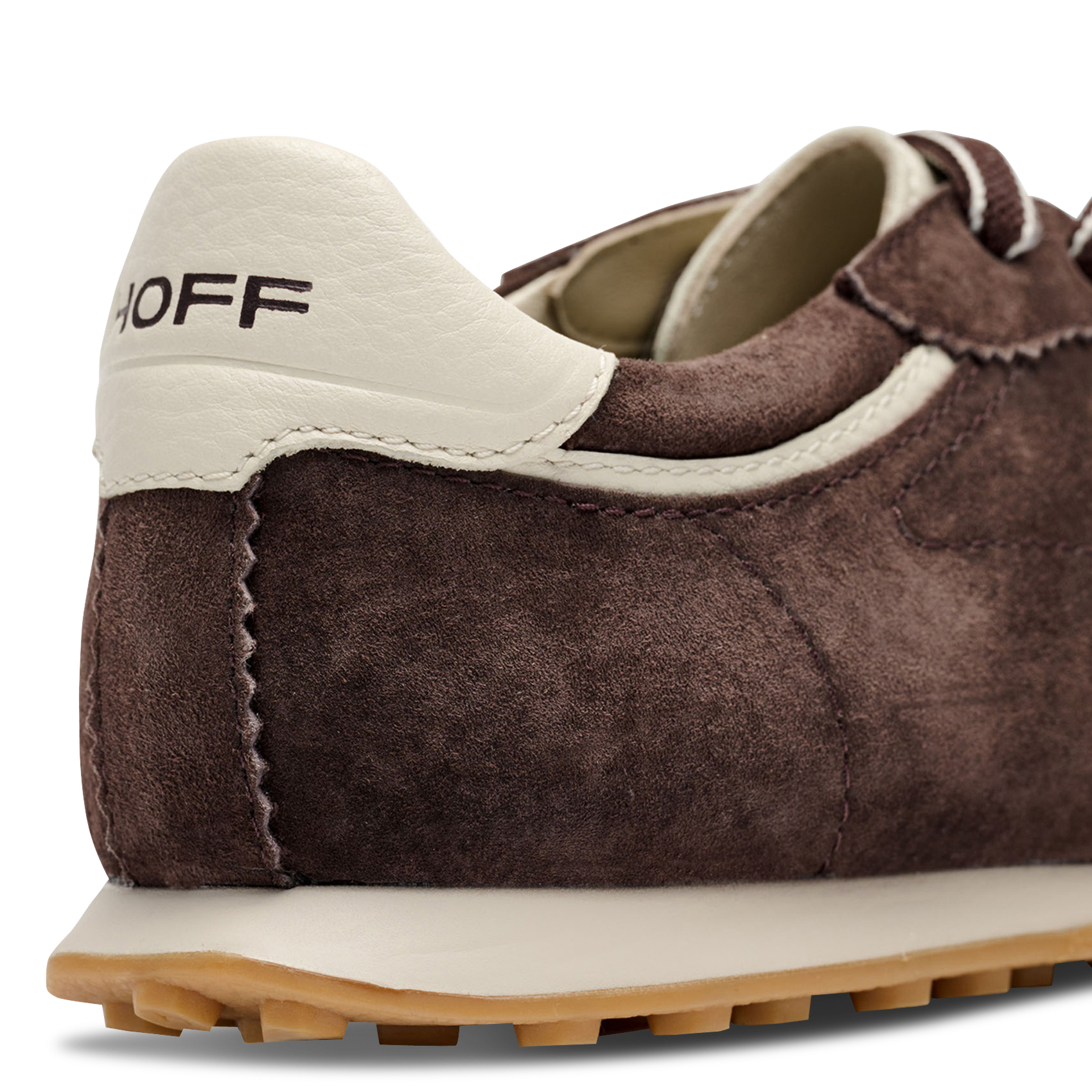 Baskets basses en cuir HOFF Marron